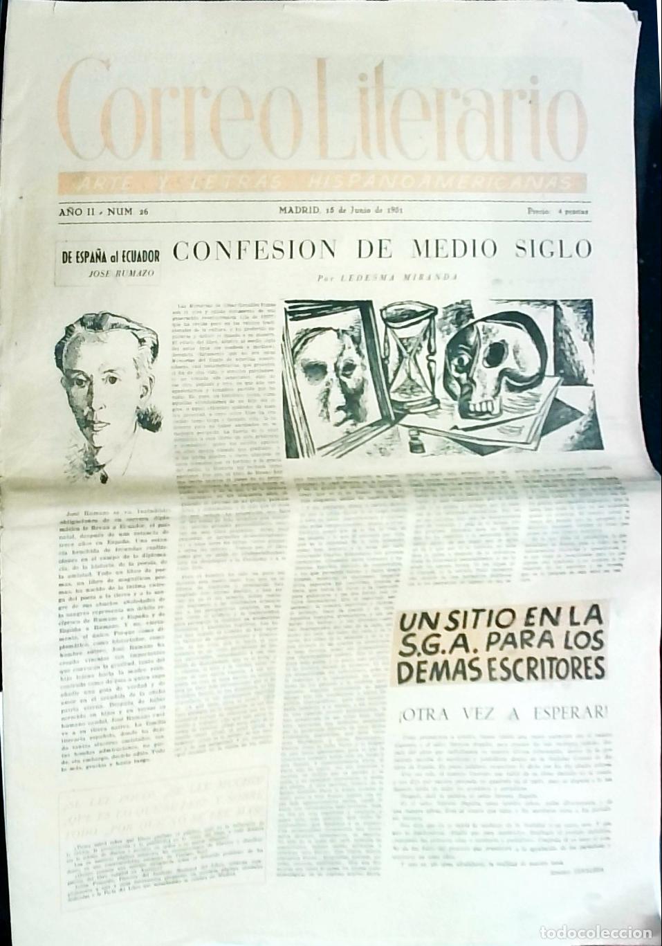 B&uuml;cher: De Espa&ntilde;a al Ecuador por Jos&eacute; Rumazo. Confesi&oacute;n de medio siglo por Ledesma Miranda - Autores Varios: