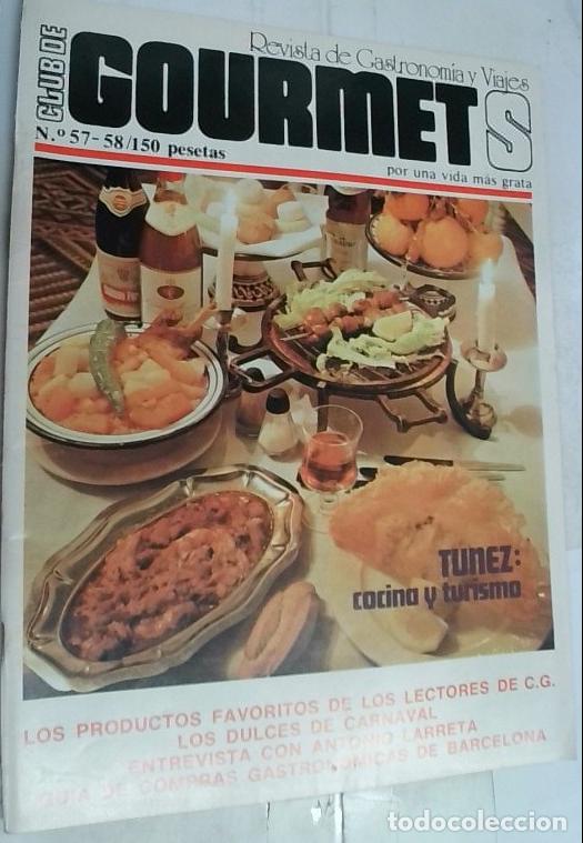 Libri di seconda mano: Gourmets n&ordm; 57. Los productos favoritos de los lectores de C. G. Los dulces de carnaval. Entrevista