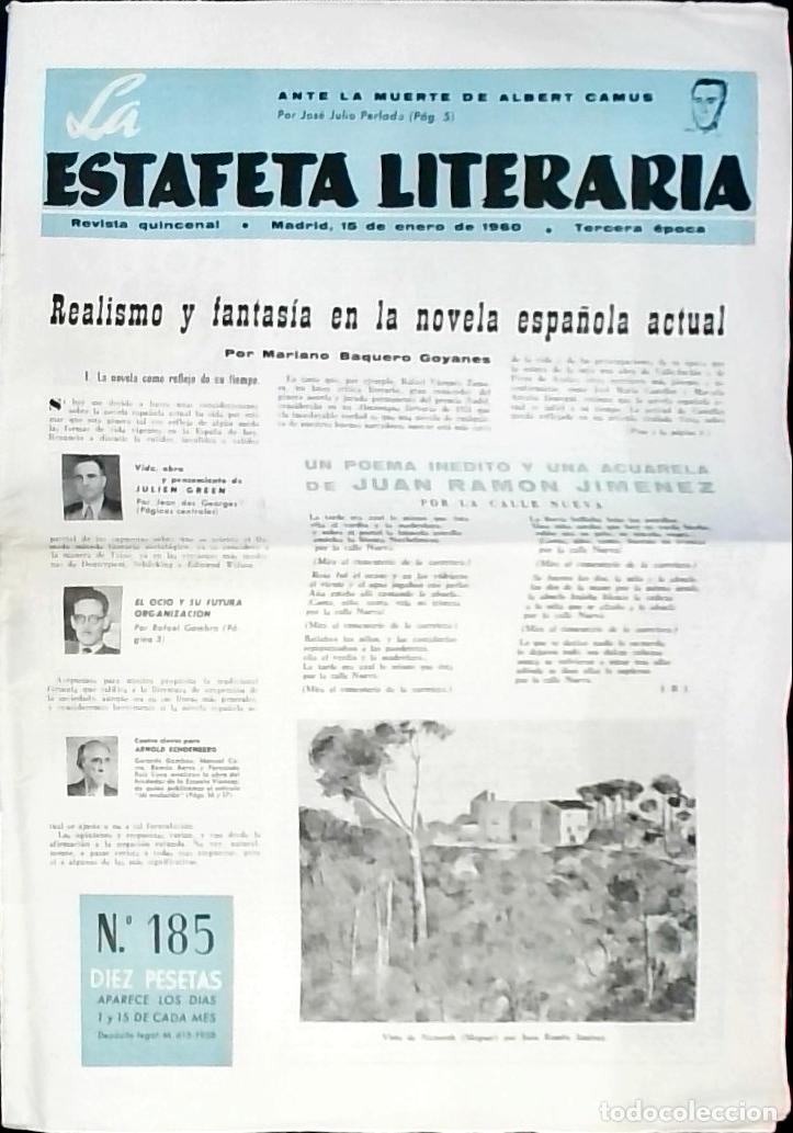 B&uuml;cher: Realismo y fantas&iacute;a en la novela espa&ntilde;ola actual por Mariano Baquero Goyanes. Un poema in&eacute;dito y una