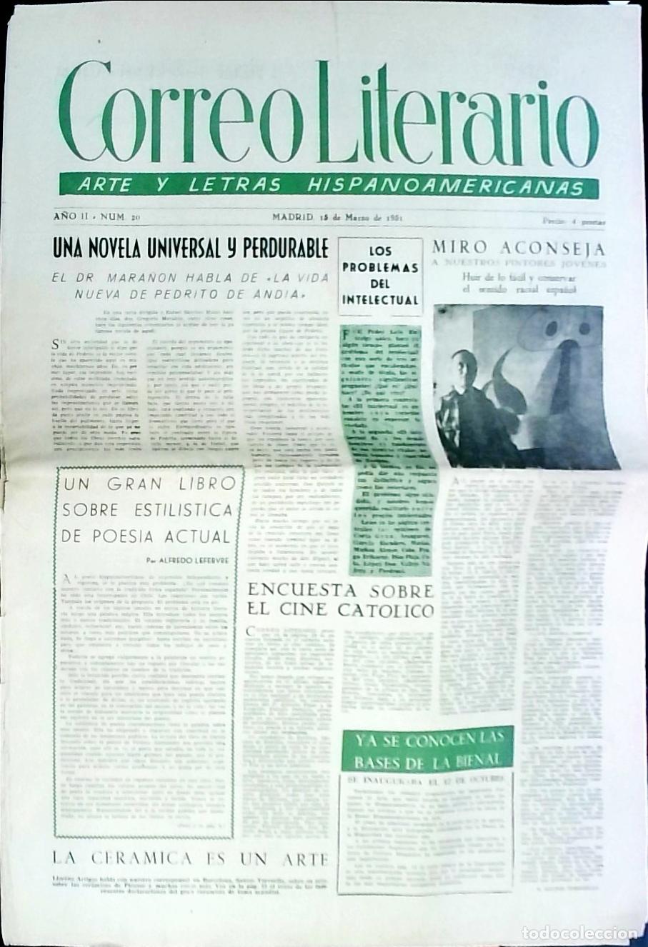 Libri di seconda mano: Una novela universal y perdurable, el Dr. Mara&ntilde;on habla de La vida nueva de Pedrito de Andia. Miro a