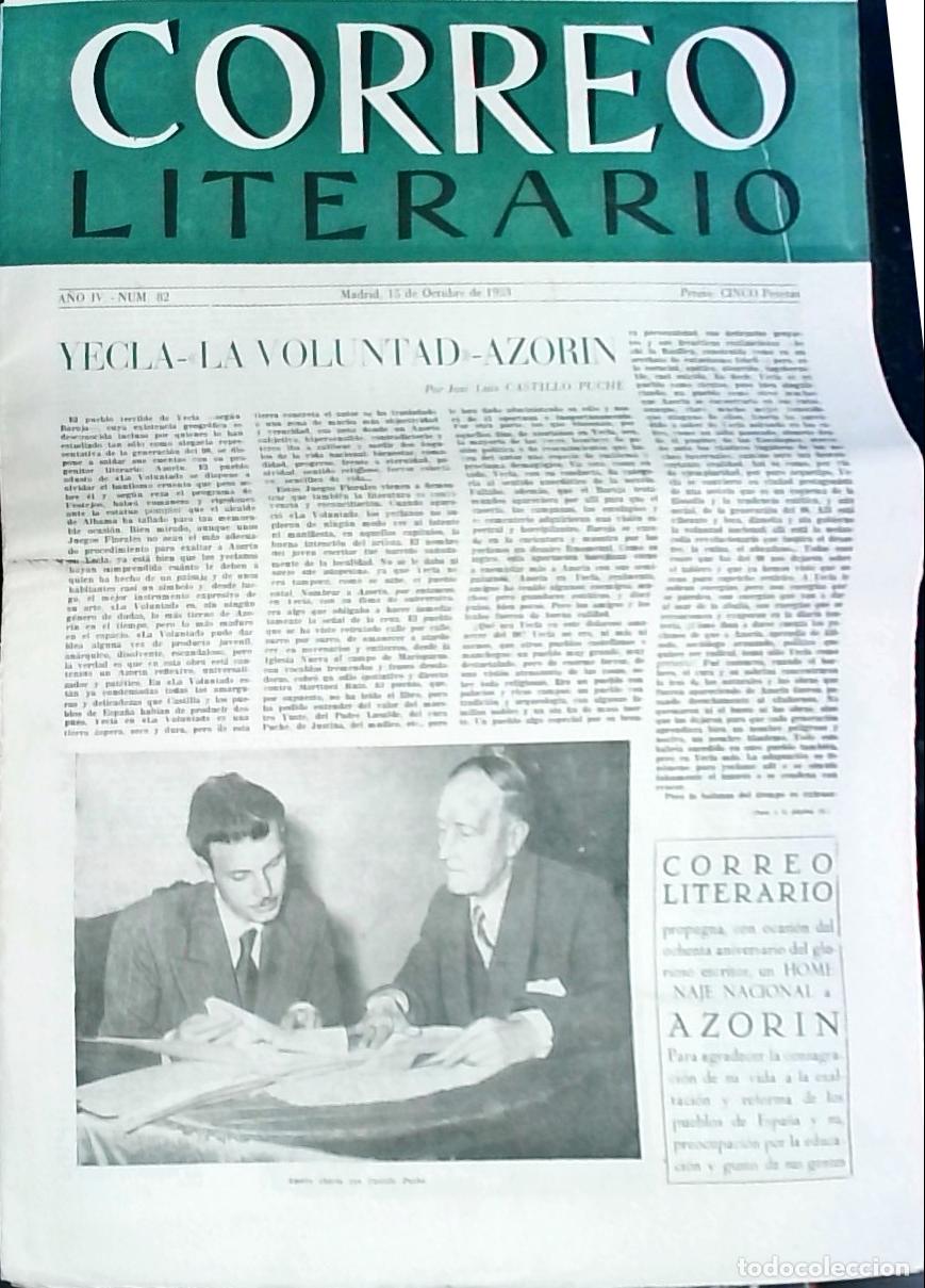 books: Yecla - La voluntad - Azor&iacute;n por Jos&eacute; Luis Castillo Puche - Autores Varios: