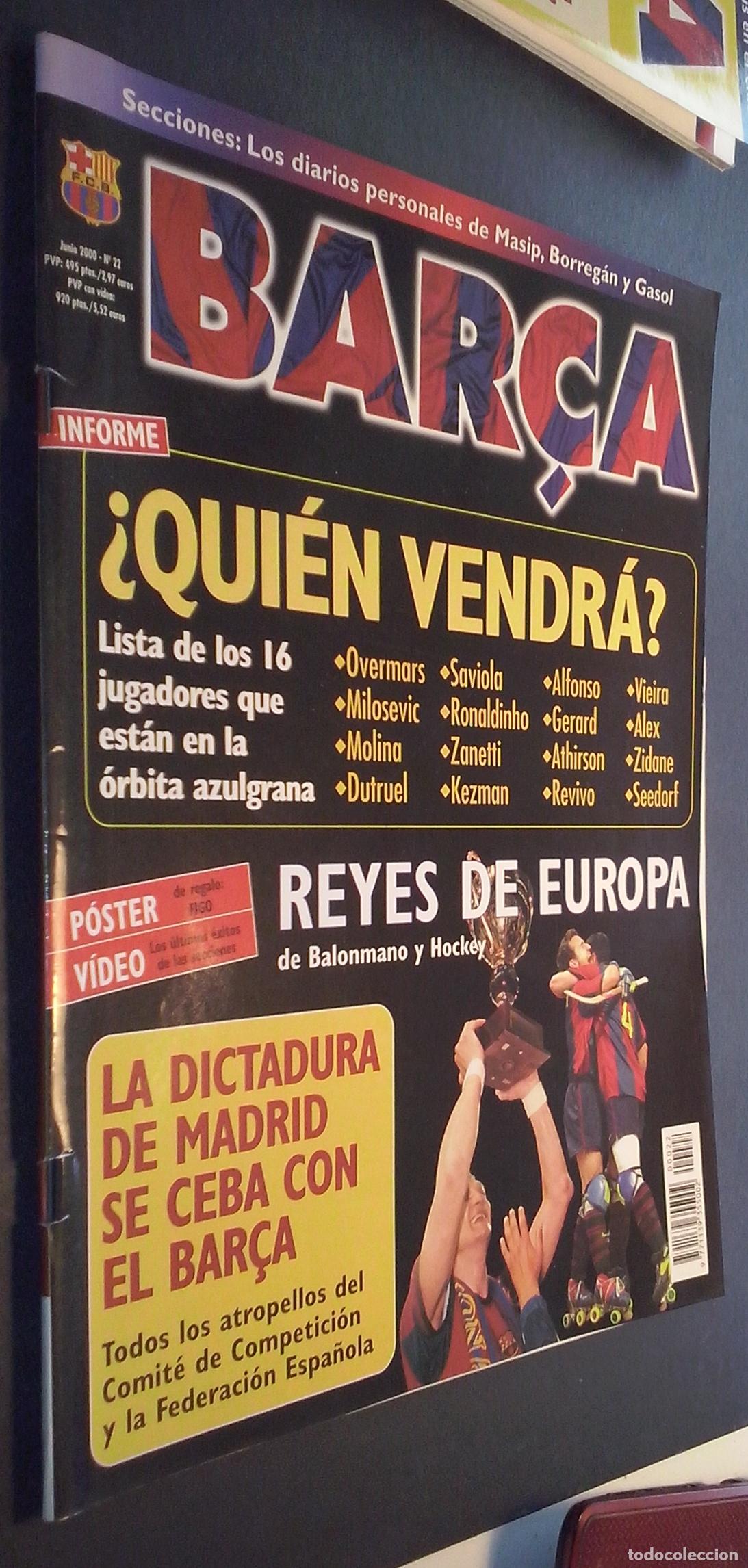 Libros: Bar&ccedil;a. N&ordm; 22. Junio 2000 - REVISTA: - Foto 1