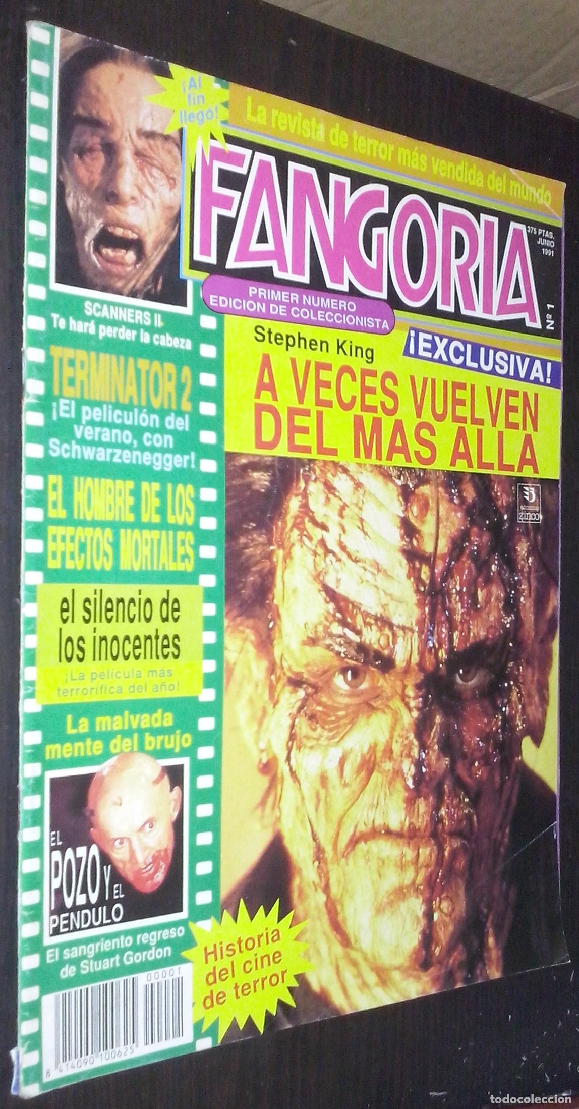 Libros: Fangoria. La revista de terror m&aacute;s vendida del mundo. N&ordm; 1 - REVISTA: