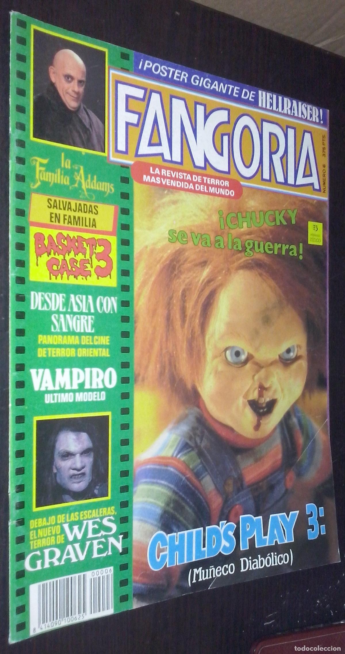 Libros: Fangoria. La revista de terror m&aacute;s vendida del mundo. N&ordm; 6 - REVISTA: