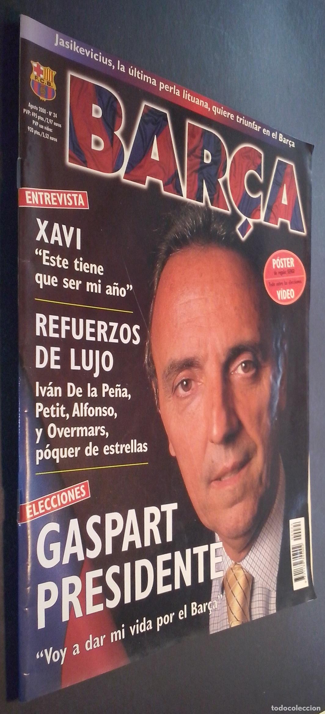 Libri di seconda mano: Bar&ccedil;a. N&ordm; 24. Agosto 2000 - REVISTA: