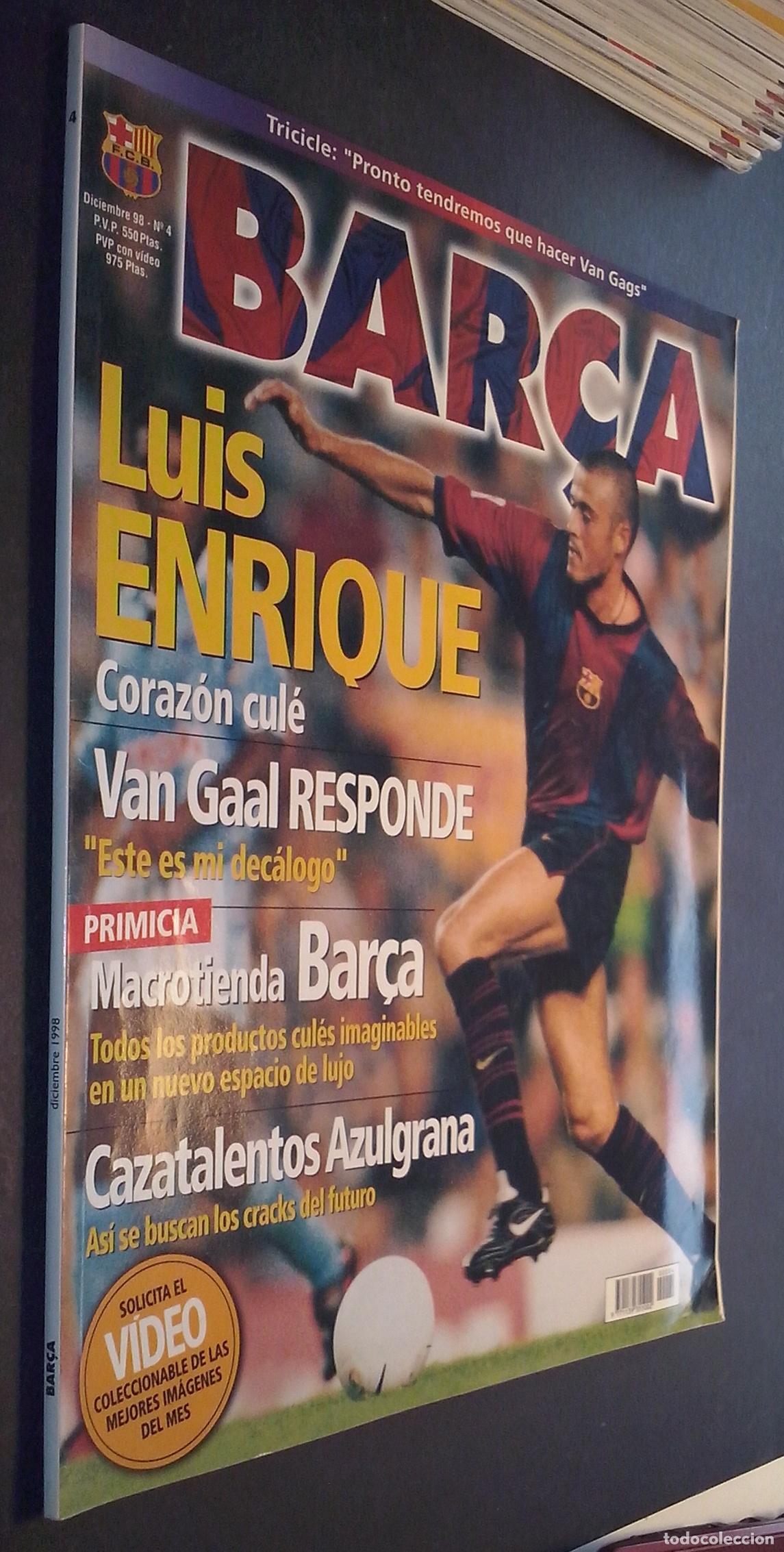 Libri di seconda mano: Bar&ccedil;a. N&ordm; 4. Diciembre 1998 - REVISTA: