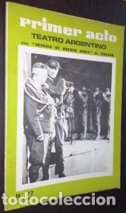 books: Primer Acto. Revista espa&ntilde;ola del teatro. N? 77 - REVISTA: