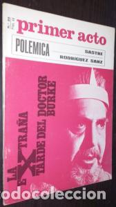 Libri di seconda mano: Primer Acto. Revista espa&ntilde;ola del teatro. N? 85 - REVISTA: