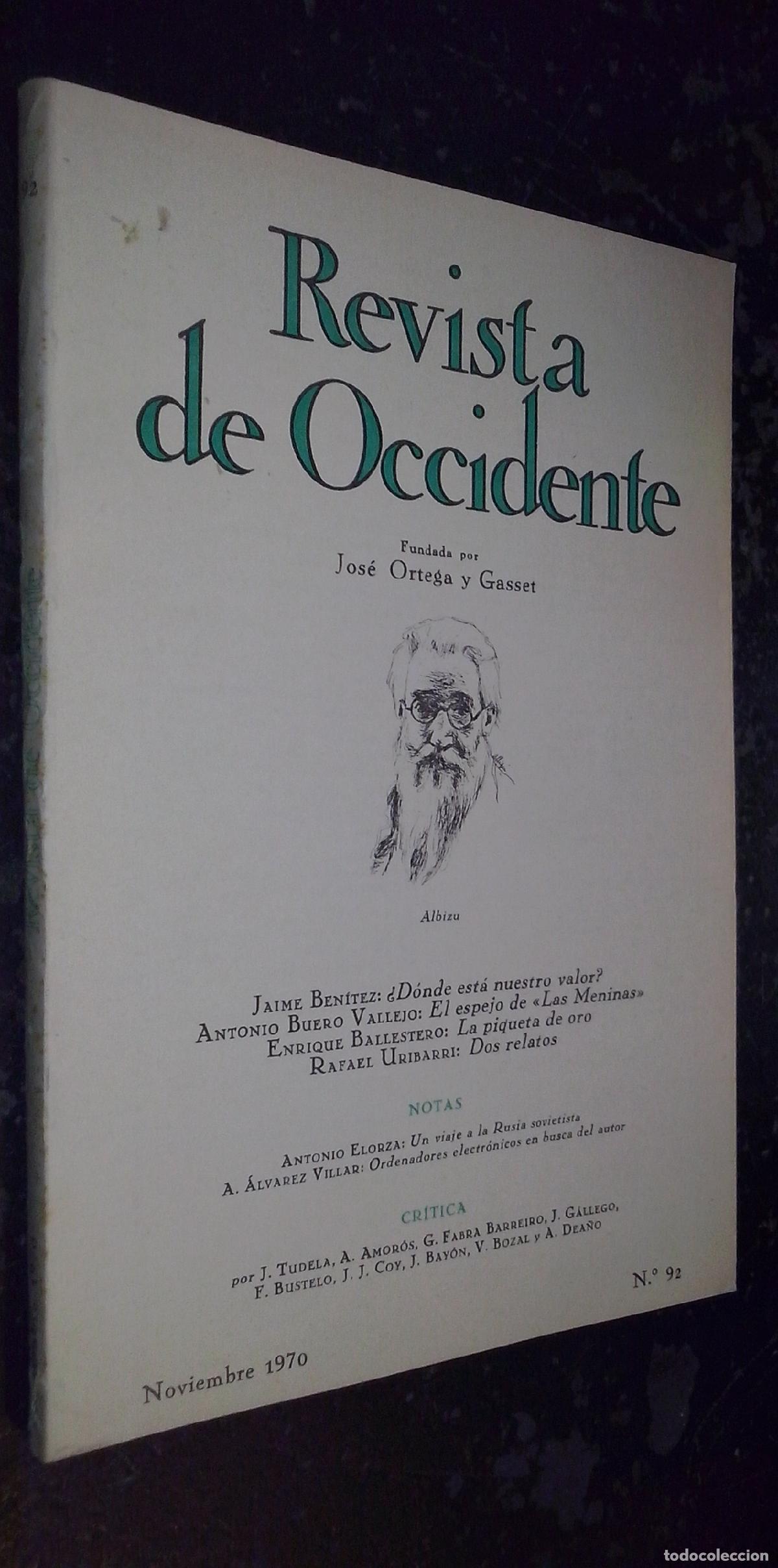 B&uuml;cher: Revista de Occidente. N&ordm; 92 - REVISTA: