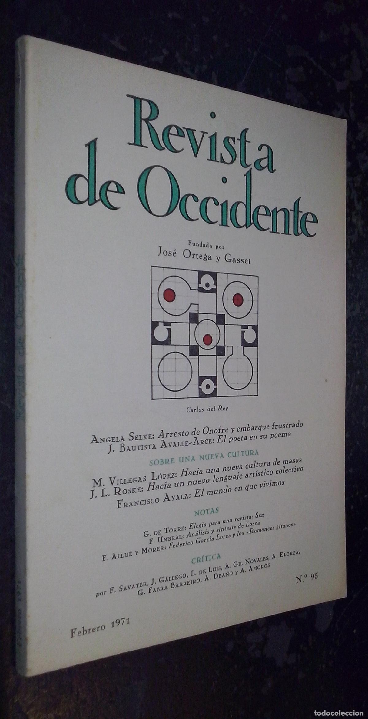 B&uuml;cher: Revista de Occidente. N&ordm; 95 - REVISTA: