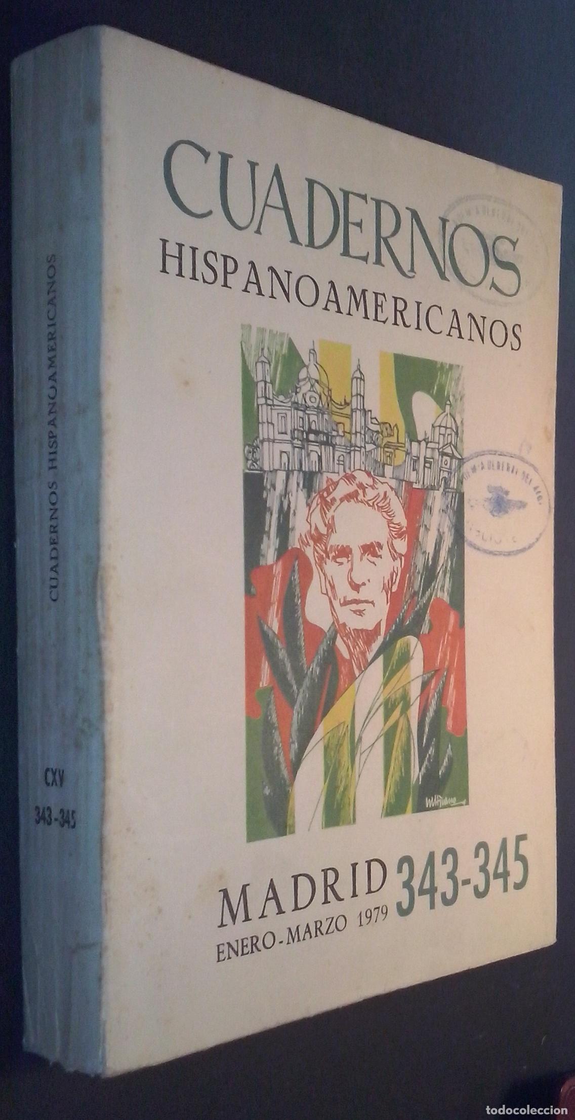 B&uuml;cher: Cuadernos Hispanoamericanos. Revista mensual de Cultura Hisp&aacute;nica. N&ordm; 343-345 - REVISTA: