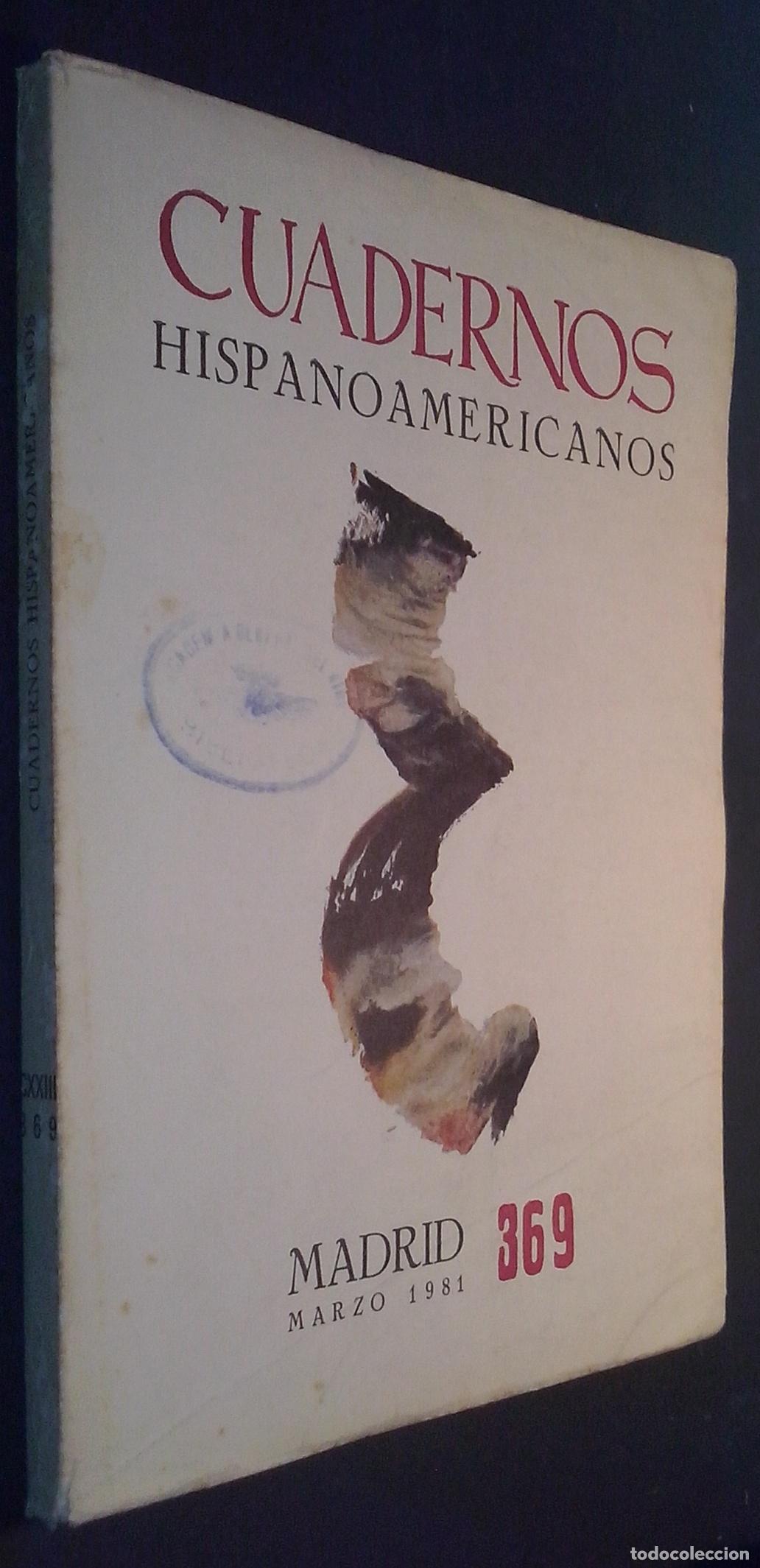B&uuml;cher: Cuadernos Hispanoamericanos. Revista mensual de Cultura Hisp&aacute;nica. N&ordm; 369 - REVISTA: