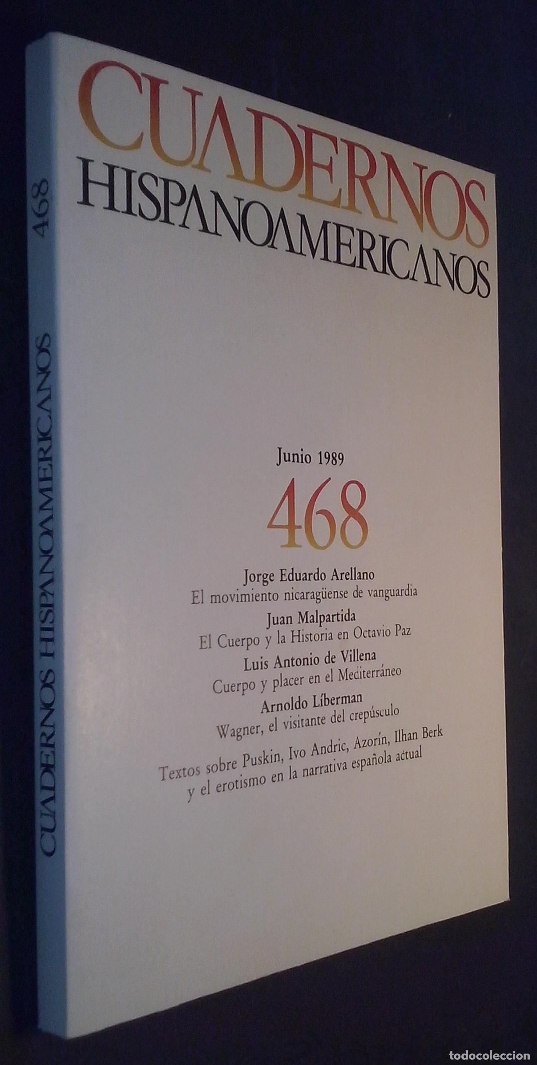 Libri di seconda mano: Cuadernos Hispanoamericanos. Revista mensual de Cultura Hisp&aacute;nica. N&ordm; 468 - REVISTA: