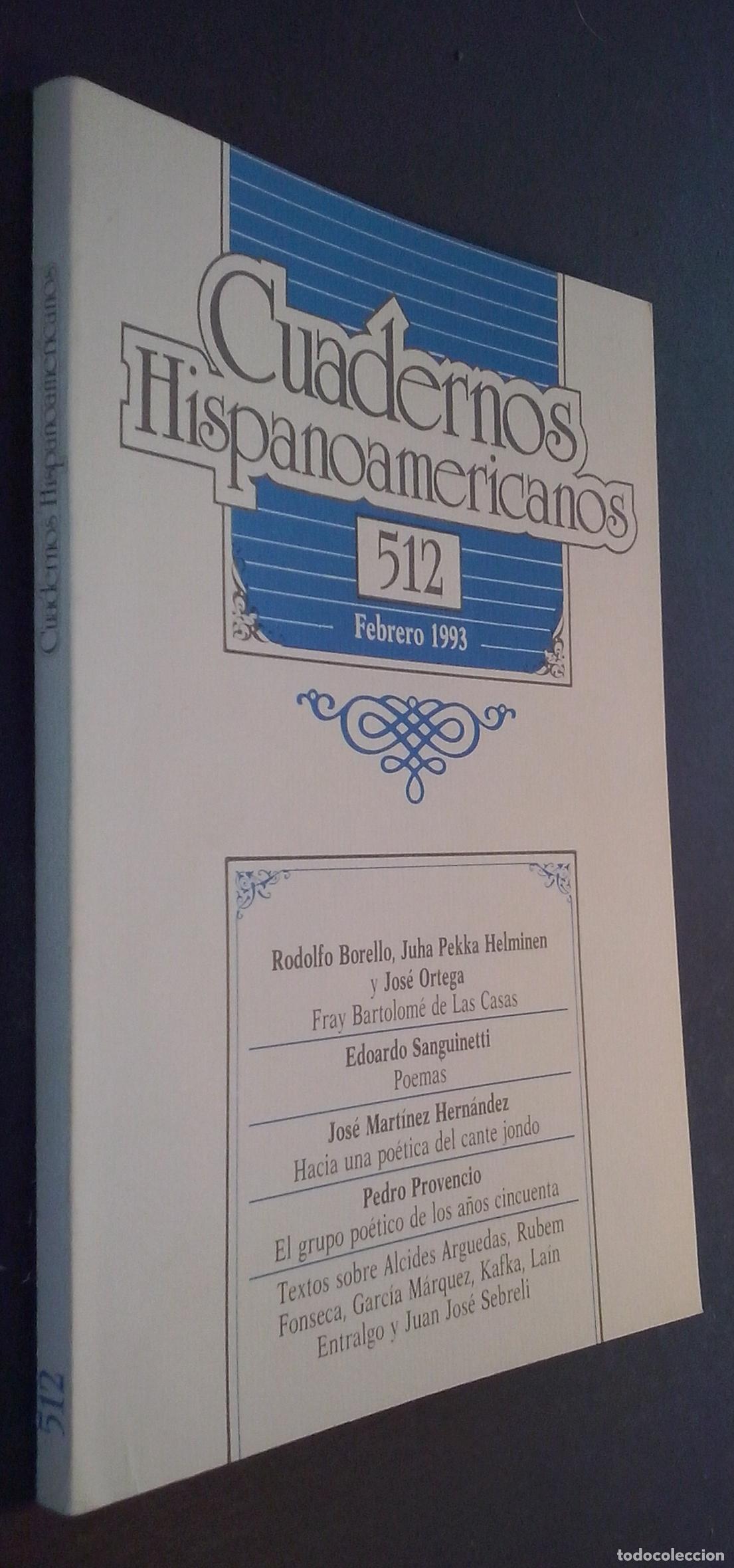 Libri di seconda mano: Cuadernos Hispanoamericanos. Revista mensual de Cultura Hisp&aacute;nica. N&ordm; 512 - REVISTA: