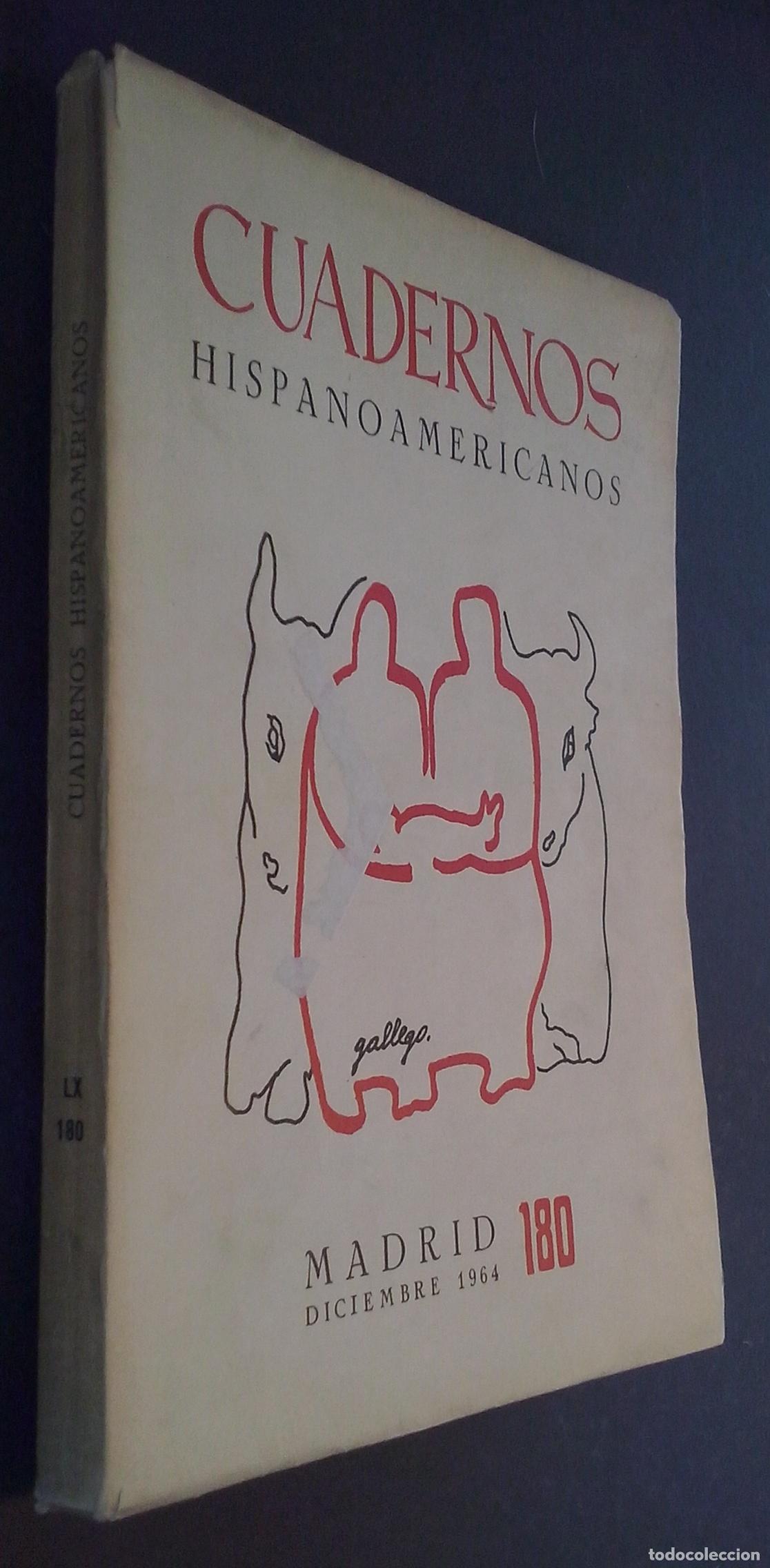 books: Cuadernos Hispanoamericanos. Revista mensual de Cultura Hisp&aacute;nica. N&ordm; 180 - REVISTA: