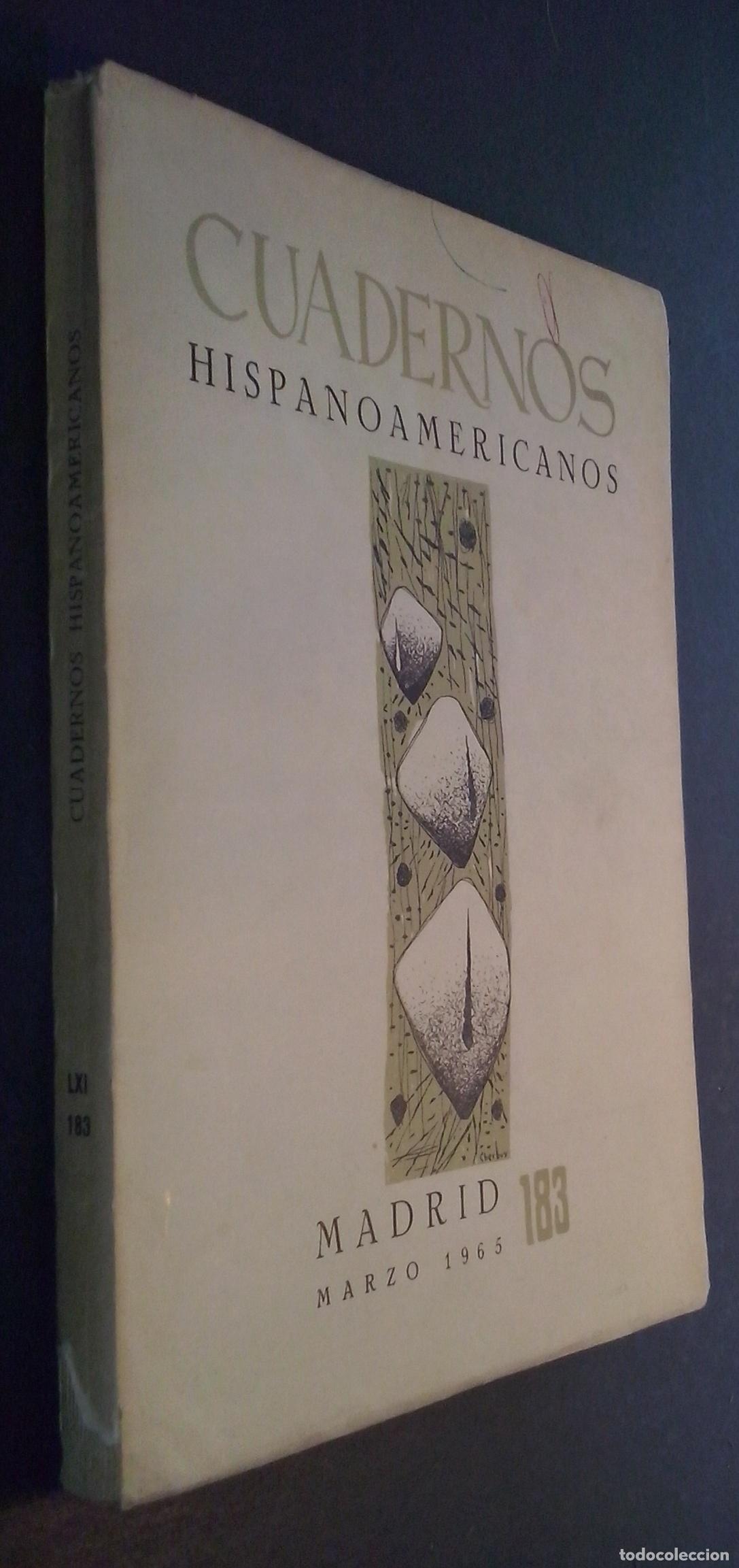 books: Cuadernos Hispanoamericanos. Revista mensual de Cultura Hisp&aacute;nica. N&ordm; 183 - REVISTA: