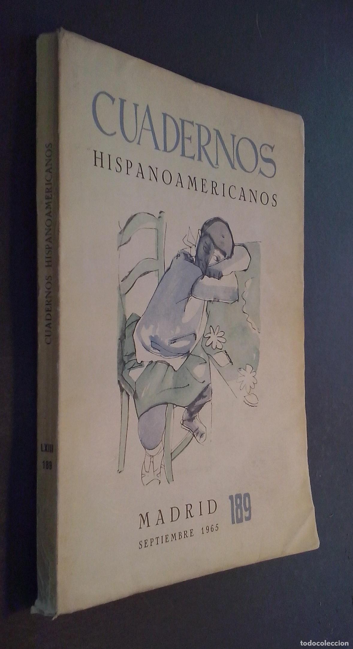 B&uuml;cher: Cuadernos Hispanoamericanos. Revista mensual de Cultura Hisp&aacute;nica. N&ordm; 189 - REVISTA: