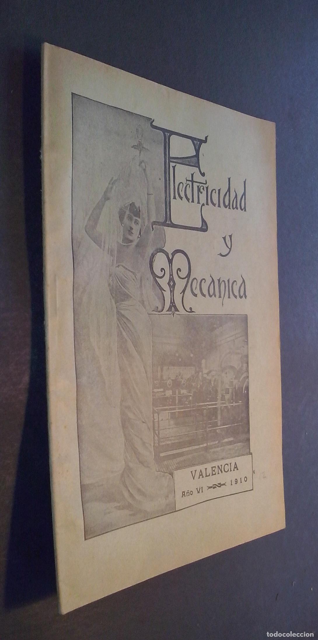 Libros: Electricidad y mec&aacute;nica. Revista de ciencias, industria, electricidad, minas, agricultura. A&ntilde;o VI. N