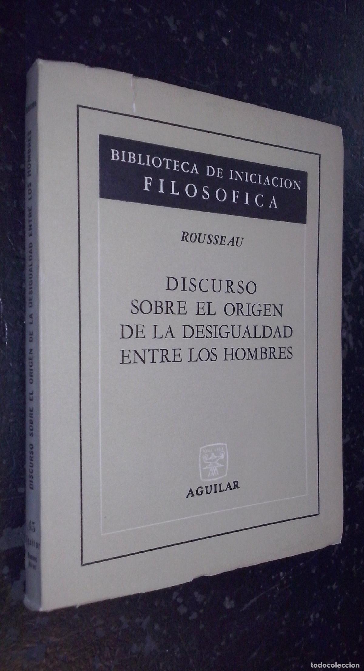 books: Discurso sobre el origen de la desigualdad entre los hombres - ROUSSEAU: