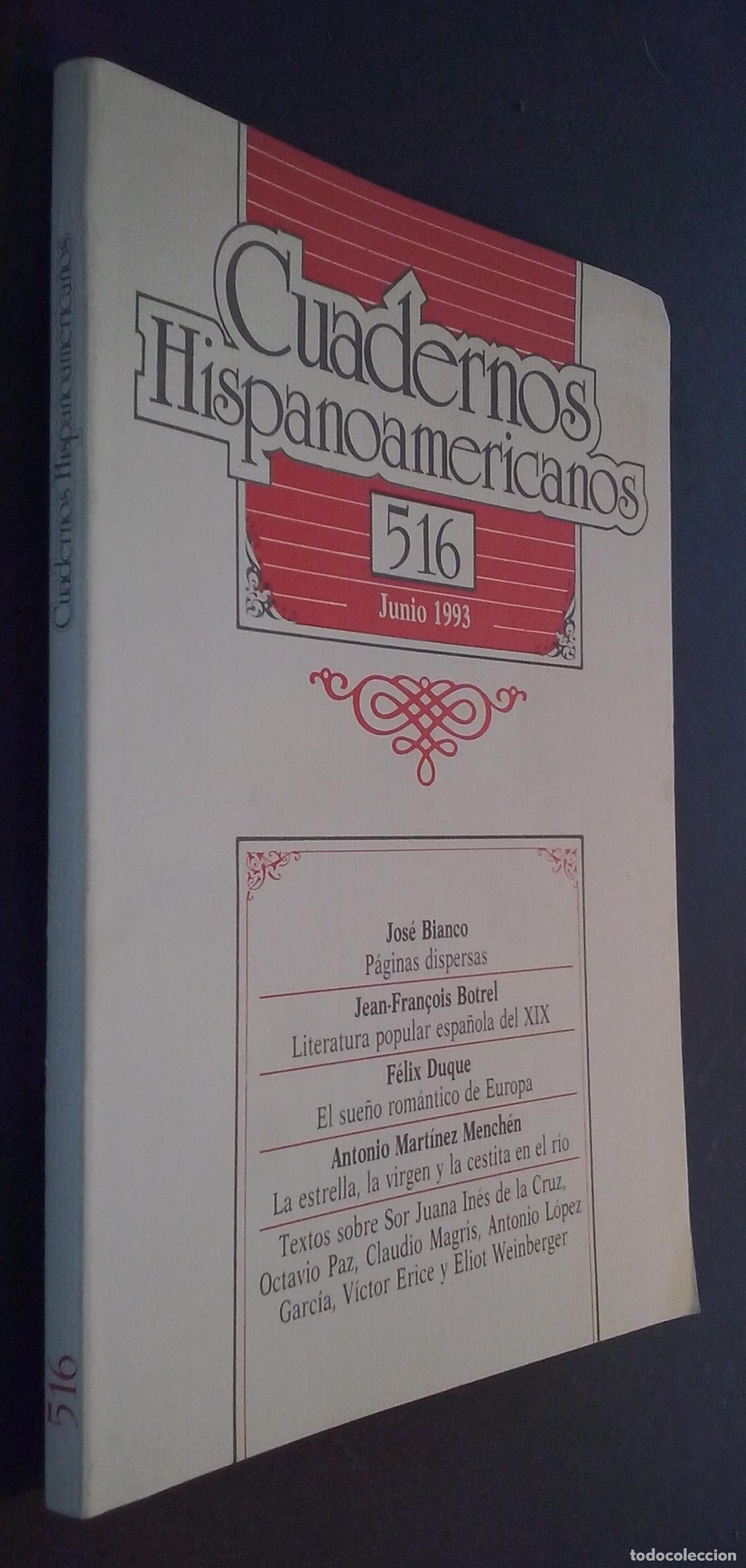 Libri di seconda mano: Cuadernos Hispanoamericanos. Revista mensual de Cultura Hisp&aacute;nica. N&ordm; 516 - REVISTA: