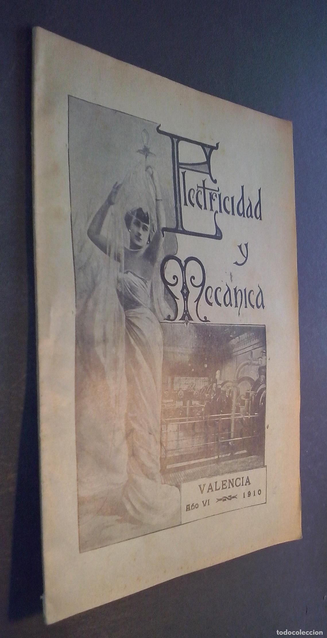 Libros: Electricidad y mec&aacute;nica. Revista de ciencias, industria, electricidad, minas, agricultura. A&ntilde;o VI. N