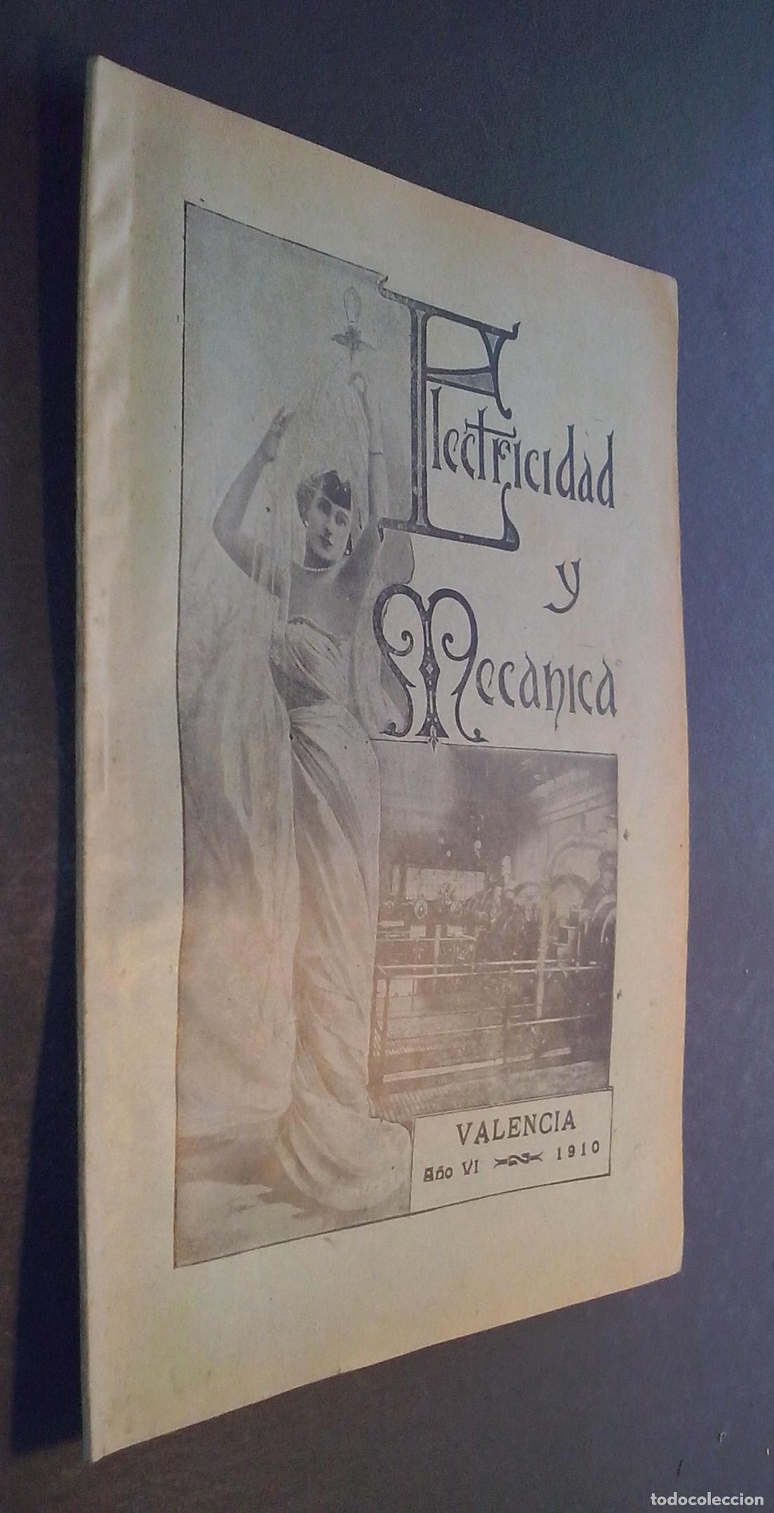 Libros: Electricidad y mec&aacute;nica. Revista de ciencias, industria, electricidad, minas, agricultura. A&ntilde;o VI. N