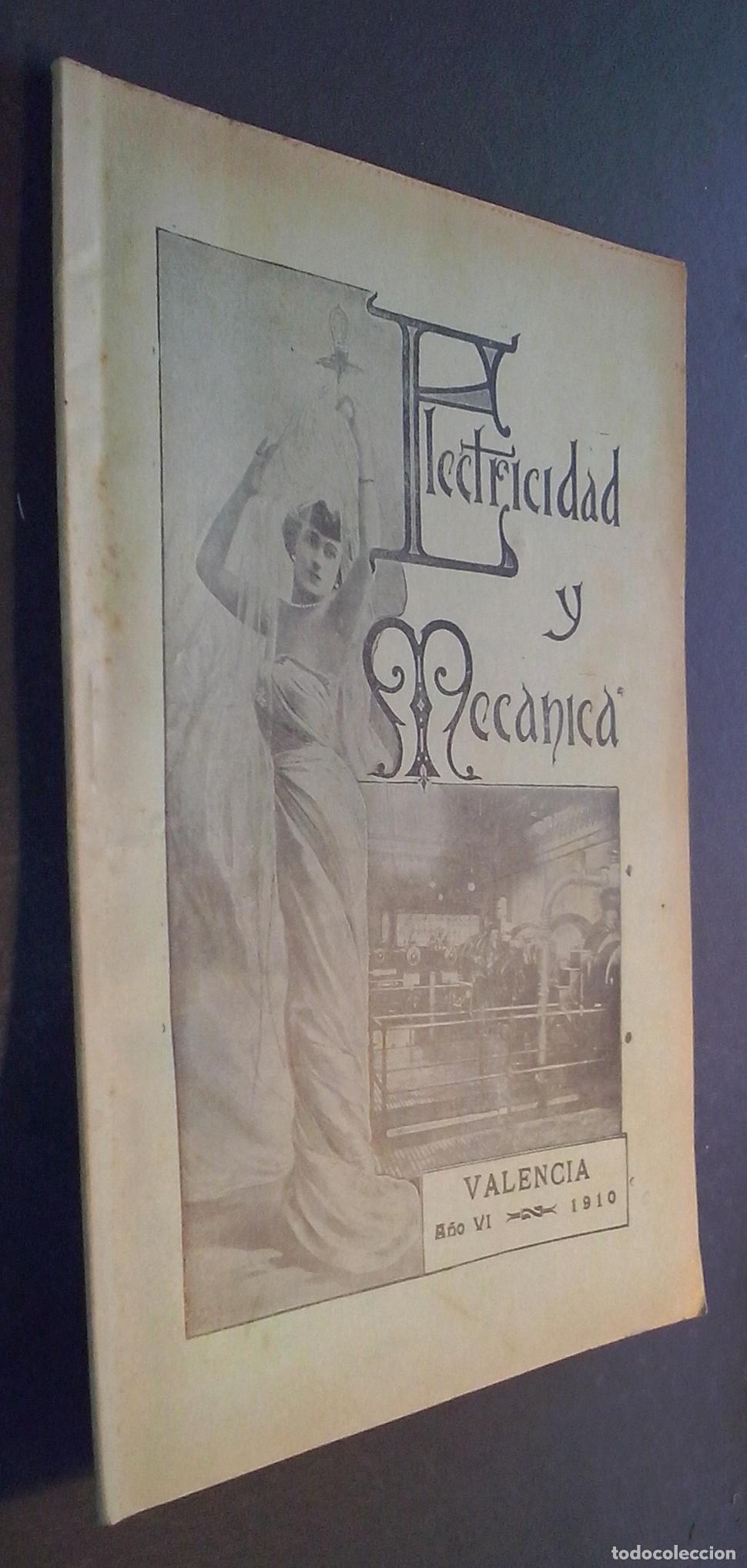 Libros: Electricidad y mec&aacute;nica. Revista de ciencias, industria, electricidad, minas, agricultura. A&ntilde;o VI. N