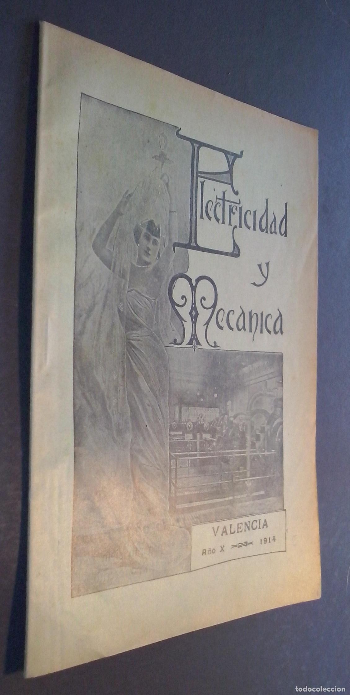 Libros: Electricidad y mec&aacute;nica. Revista de ciencias, industria, electricidad, minas, agricultura. A&ntilde;o X. N&ordm;