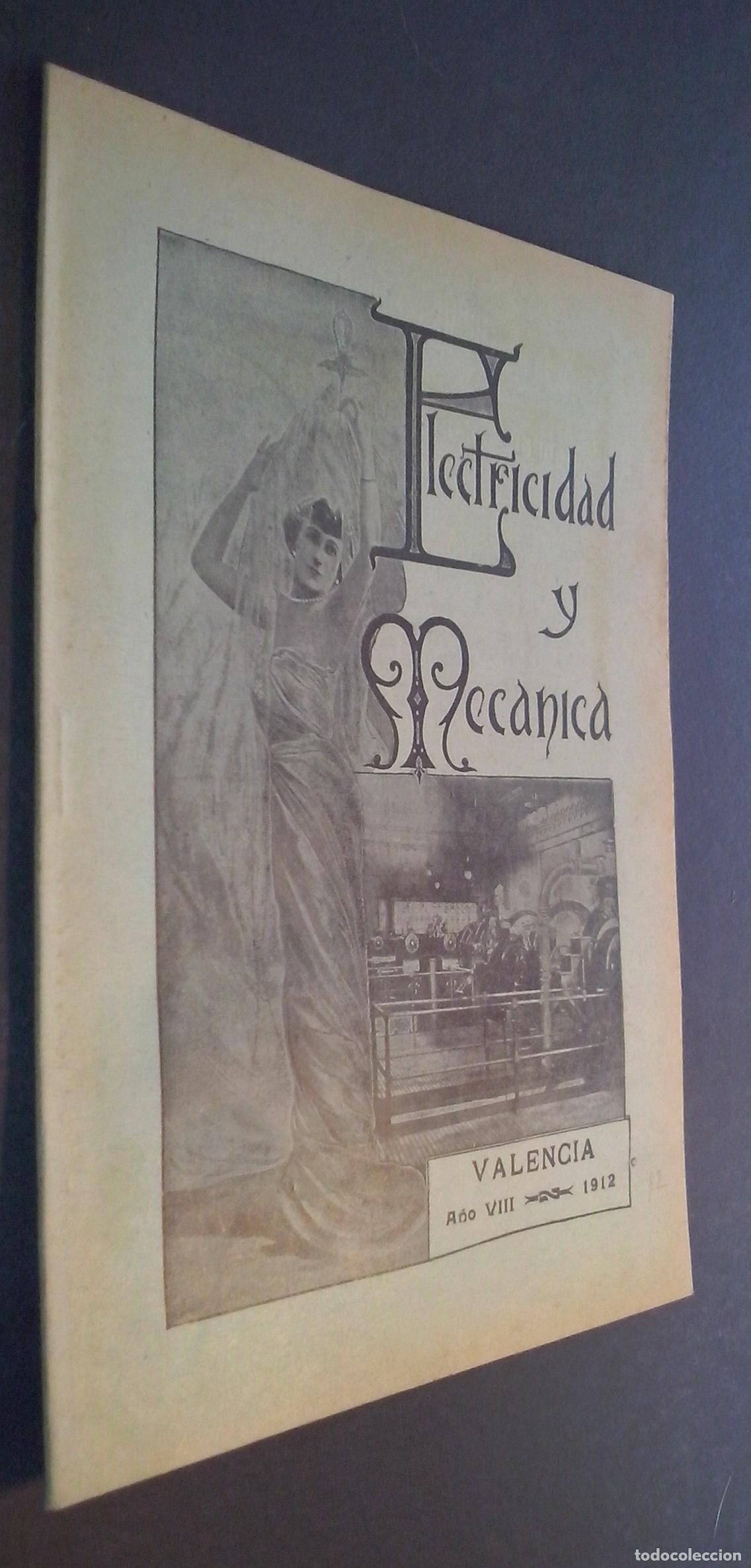Libros: Electricidad y mec&aacute;nica. Revista de ciencias, industria, electricidad, minas, agricultura. A&ntilde;o VIII.