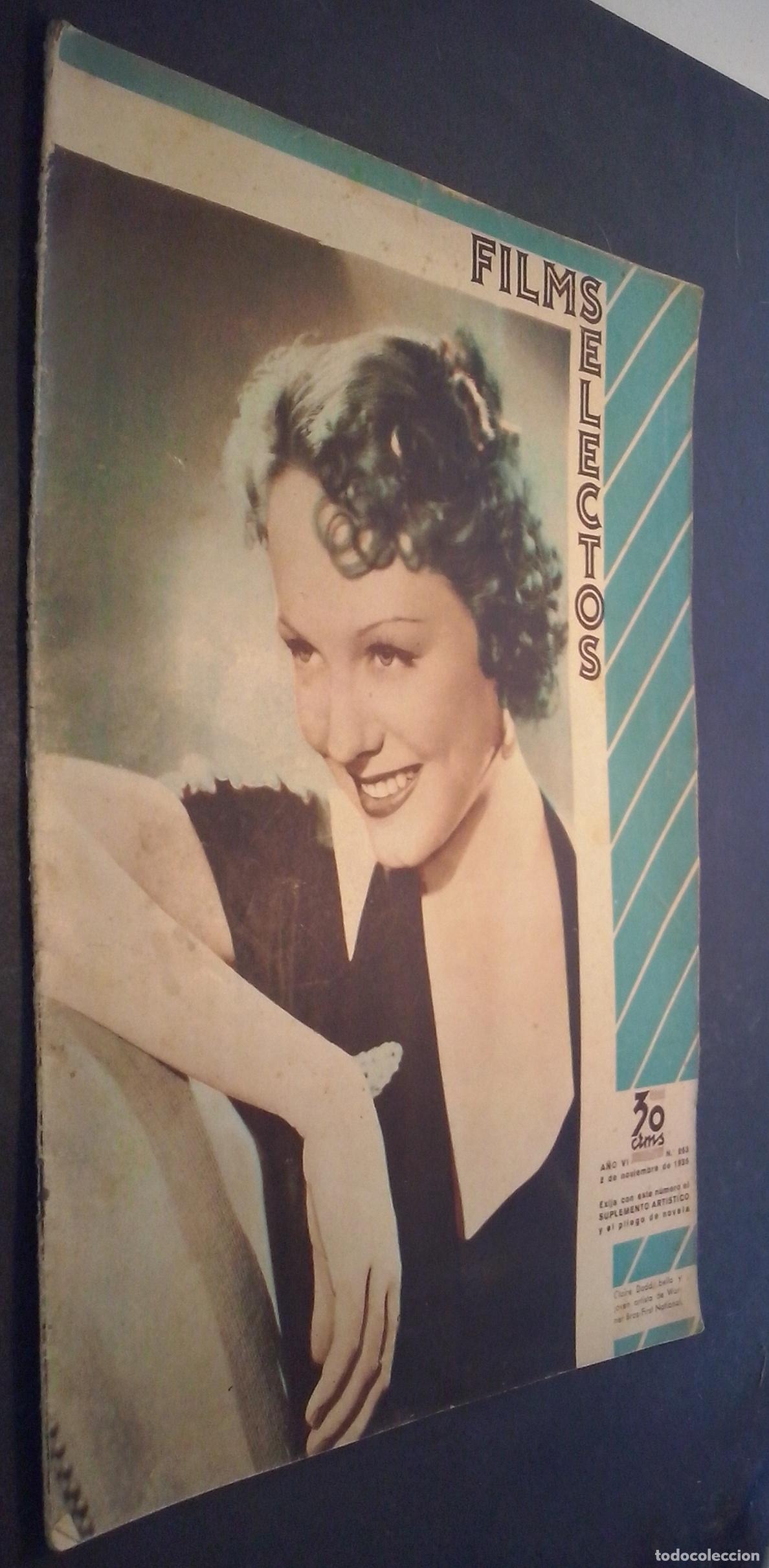 B&uuml;cher: Films selectos. Semanario cinematogr&aacute;fico ilustrado. A&ntilde;o VI. N&ordm; 263 - REVISTA: