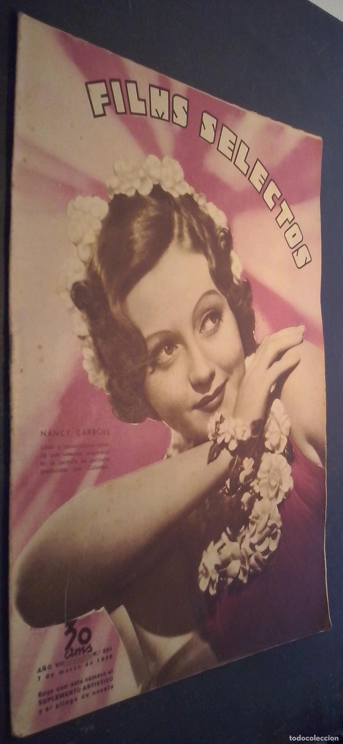 Libri di seconda mano: Films selectos. Semanario cinematogr&aacute;fico ilustrado. A&ntilde;o VII. N&ordm; 281 - REVISTA:
