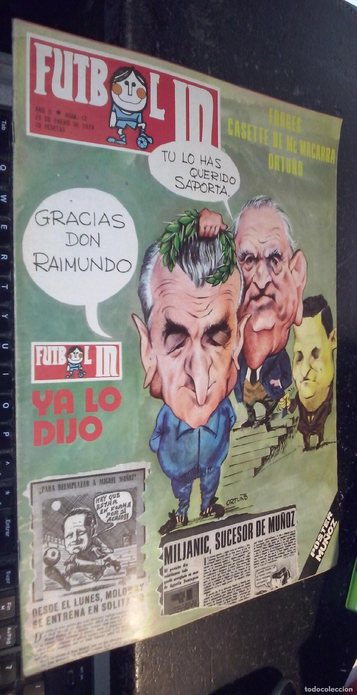 Libros: Futbol&iacute;n. A&ntilde;o II. N&ordm; 12 - REVISTA: