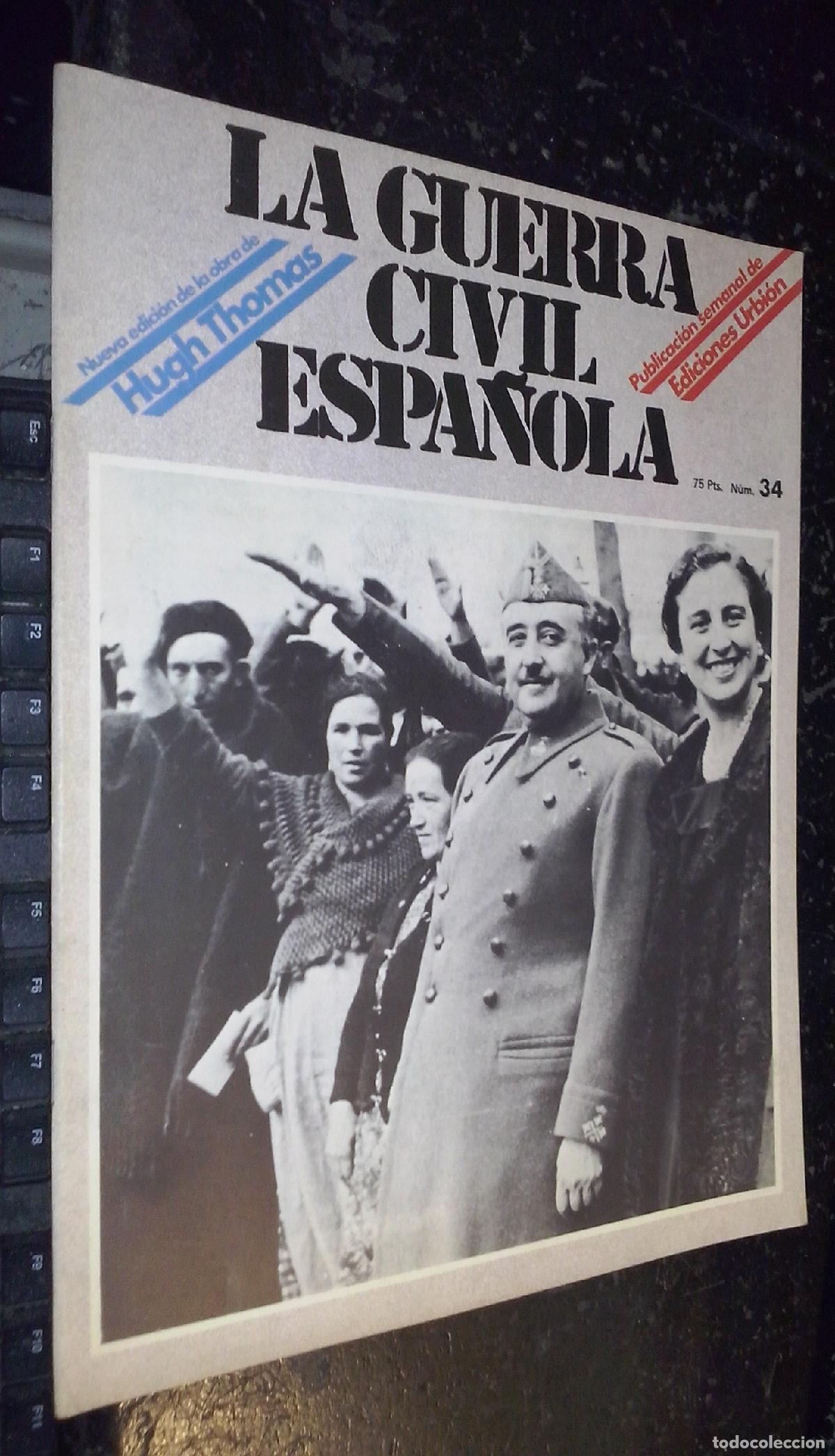 Libri di seconda mano: La guerra civil espa&ntilde;ola. N&ordm; 34 - REVISTA: