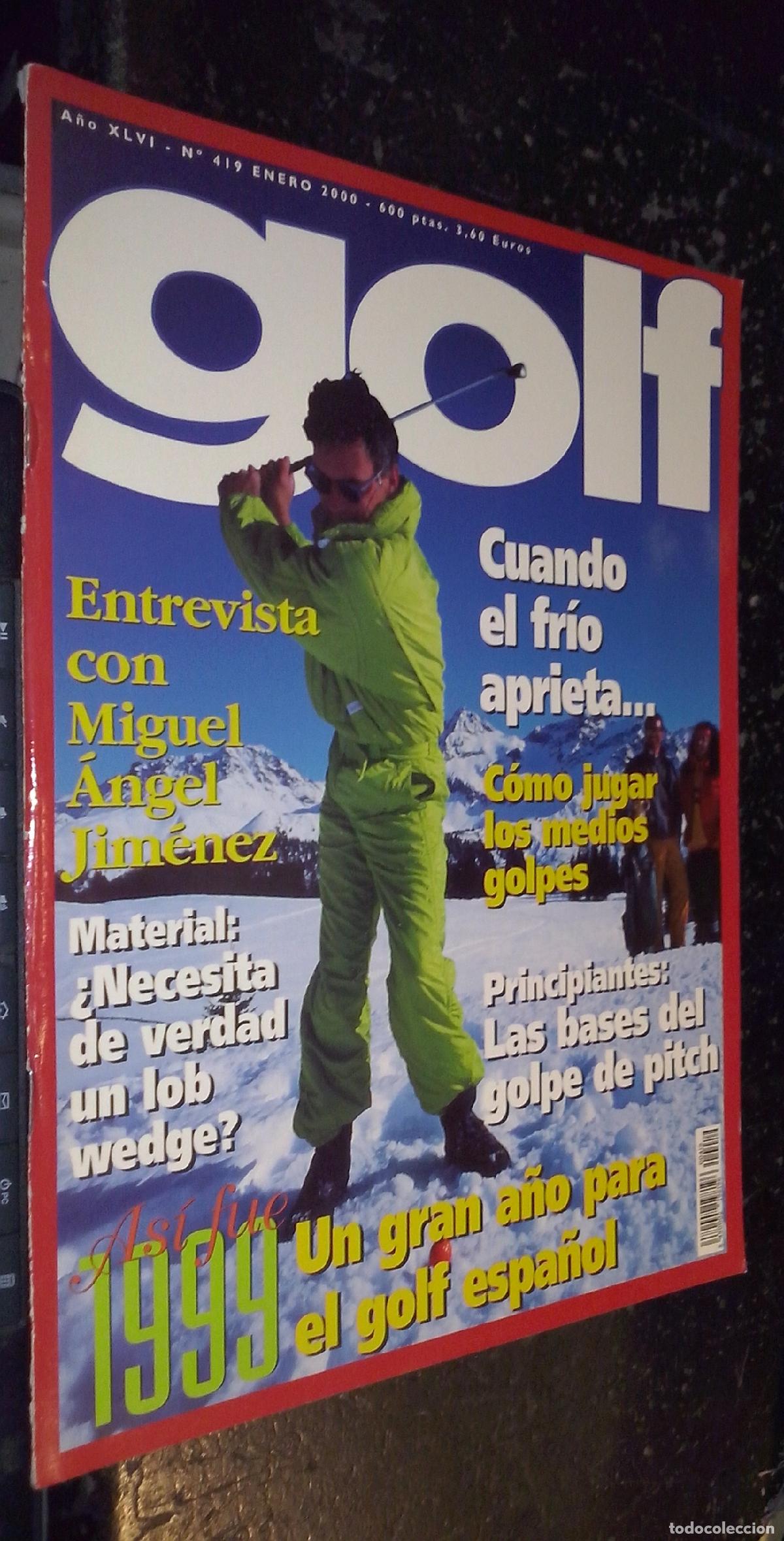 Libri di seconda mano: Golf. A&ntilde;o XLVI. N&ordm; 419. Enero 2000 - REVISTA: