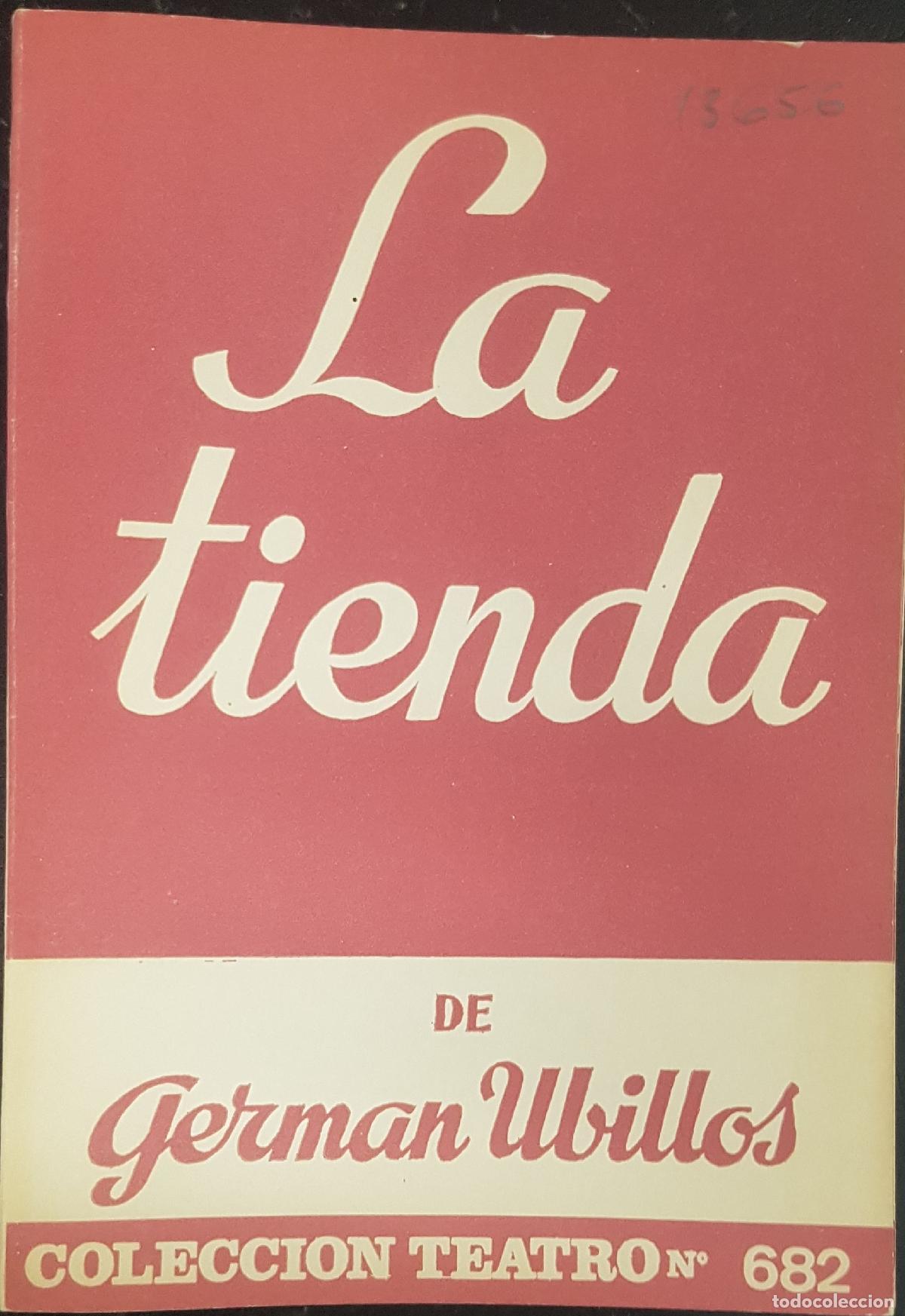 Livres: La tienda - UBILLOS, Germ&aacute;n: