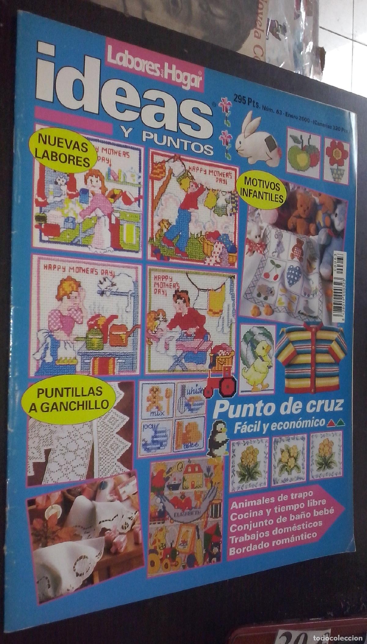 B&uuml;cher: Ideas y puntos. N&ordm; 63: Animales de trapo. Cocina y tiempo libre. Conjunto de ba&ntilde;o beb&eacute;. Trabajos dom