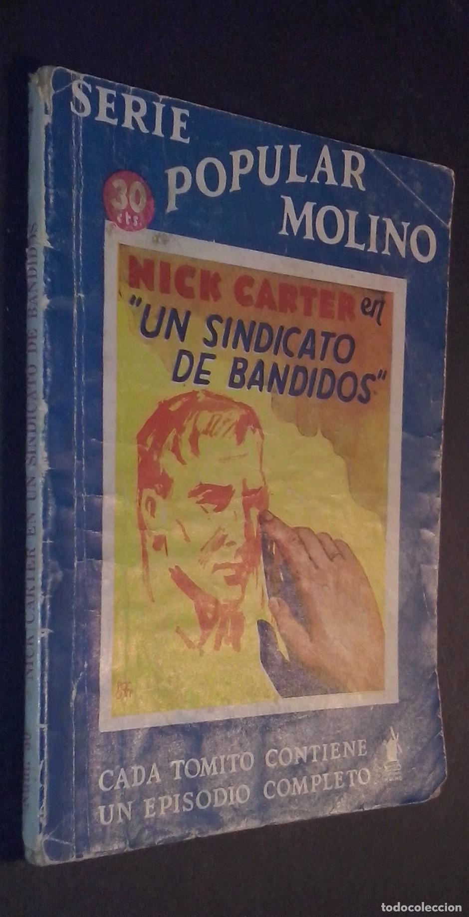 Livros em segunda m&atilde;o: Nick Carter en... Un sindicato de bandidos - VALLVE, Manuel: