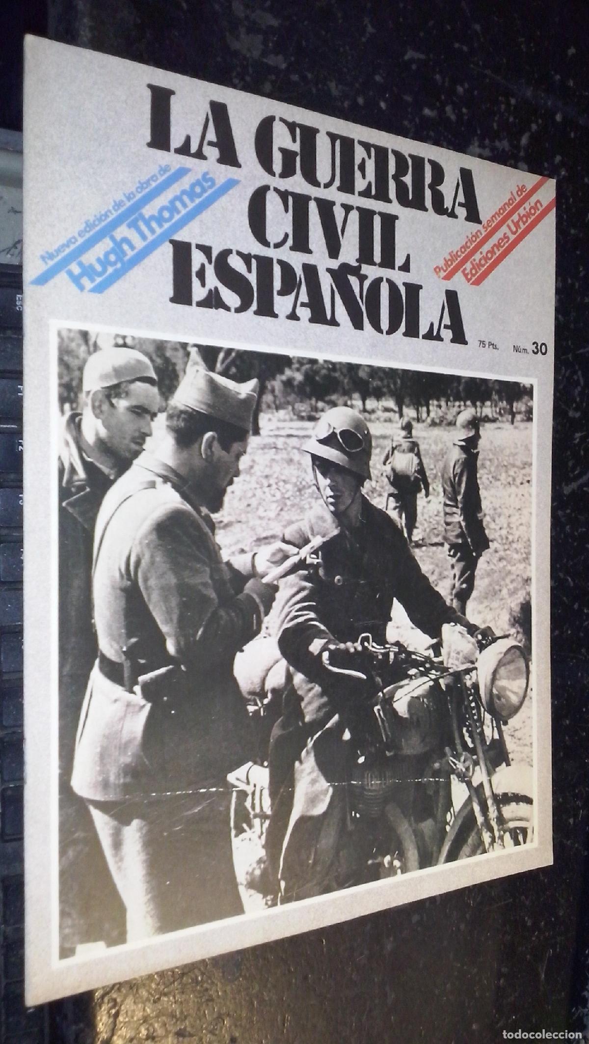 Libri di seconda mano: La guerra civil espa&ntilde;ola. N&ordm; 30 - REVISTA: