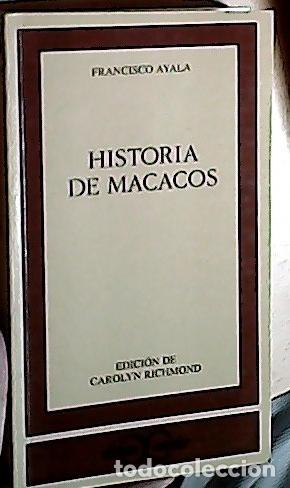 Libros: Historia de Macacos - AYALA, Francisco: - Foto 1