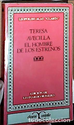 B&uuml;cher: Teresa avecilla el hombre de los estrenos - ALAS , Leopoldo: