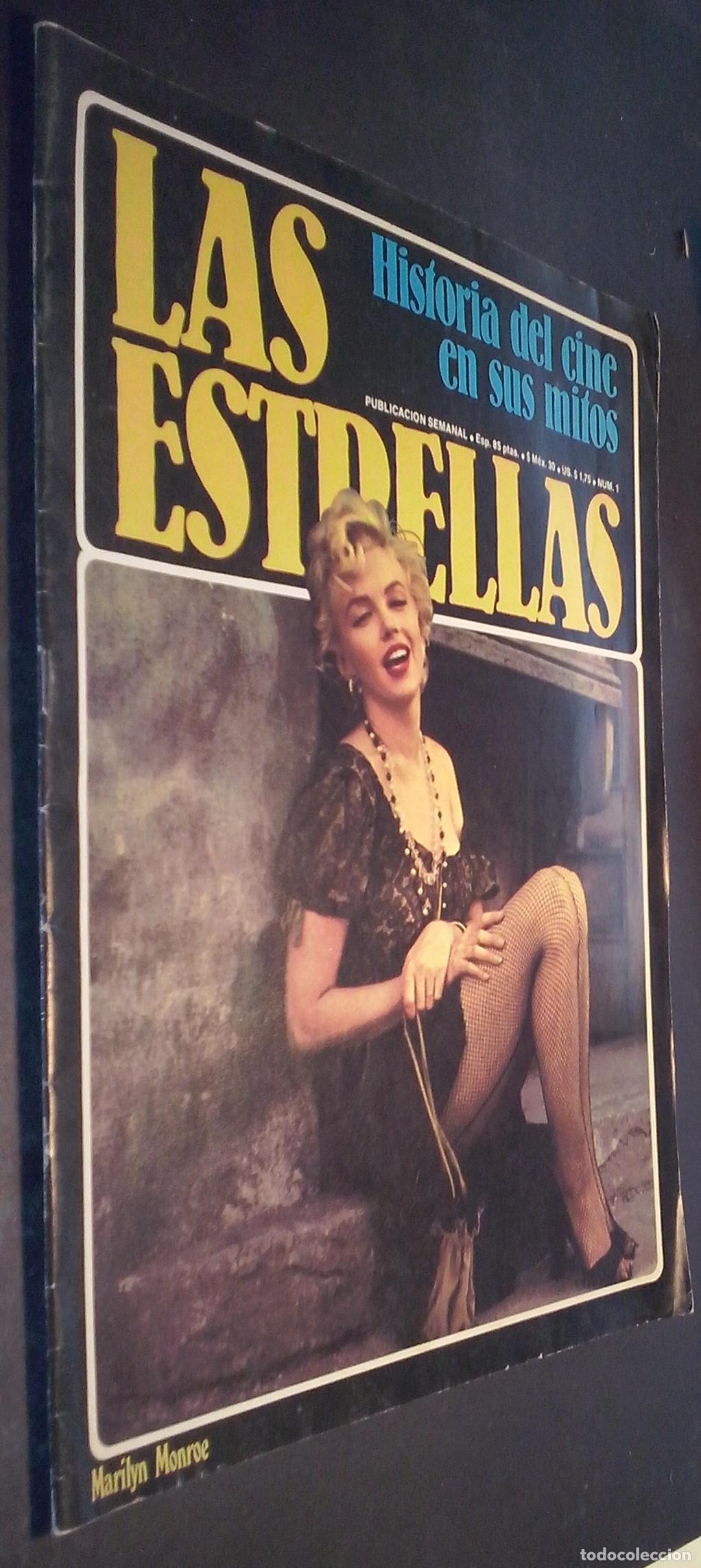 Libros: Las Estrellas. Historia del cine en sus mitos. N&ordm;1: Marilyn Monroe - REVISTA: