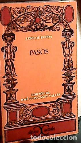 Livros em segunda m&atilde;o: Pasos - RUEDA, Lope de: