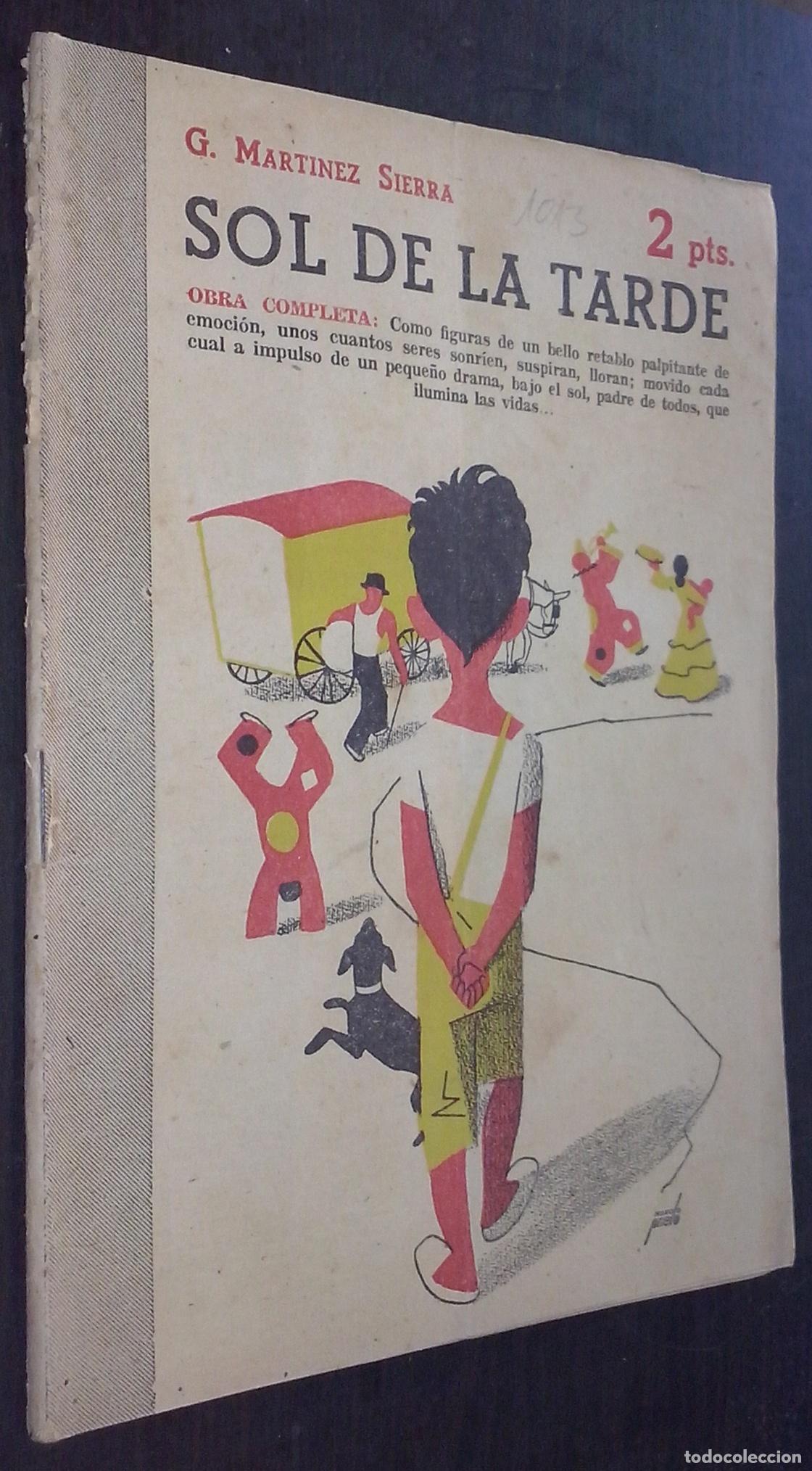 Libros: Sol de la tarde - MART&Iacute;NEZ SIERRA, G.: - Foto 1