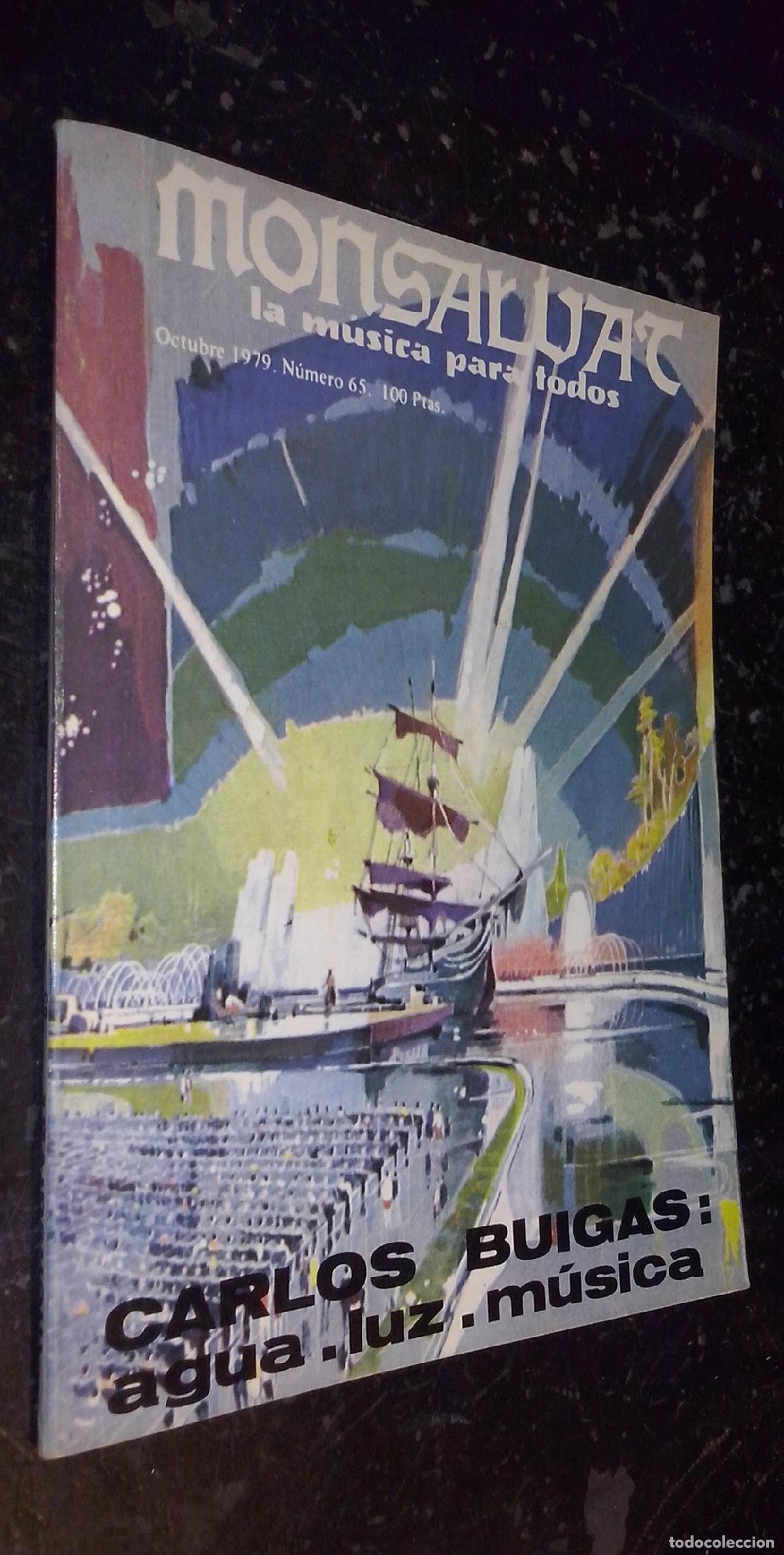 Libri di seconda mano: Monsalvat. La m&uacute;sica para todos. N&ordm; 65. Octubre 1979 - REVISTA: