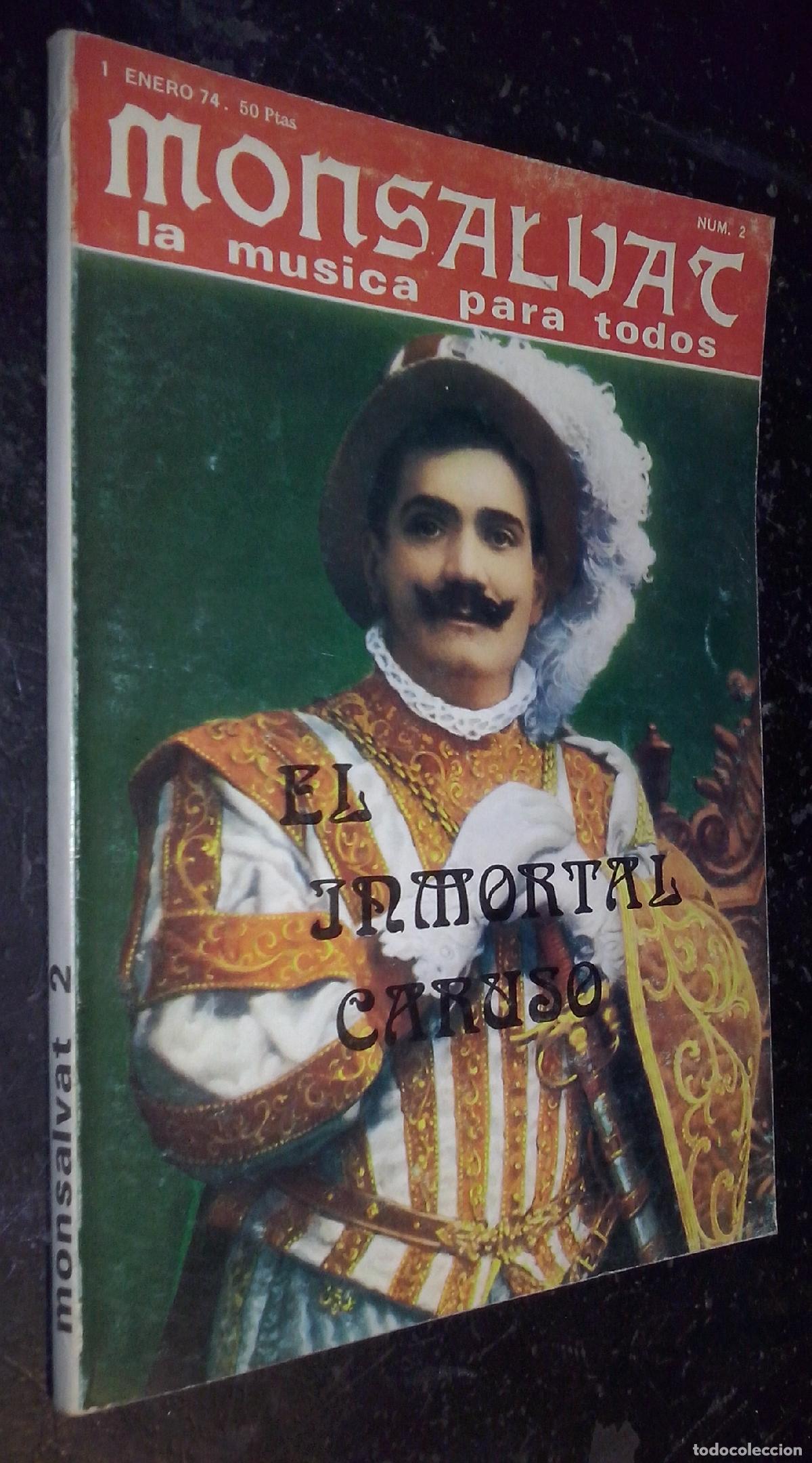 Libri di seconda mano: Monsalvat. La m&uacute;sica para todos. N&ordm; 2. Enero 1974 - REVISTA: