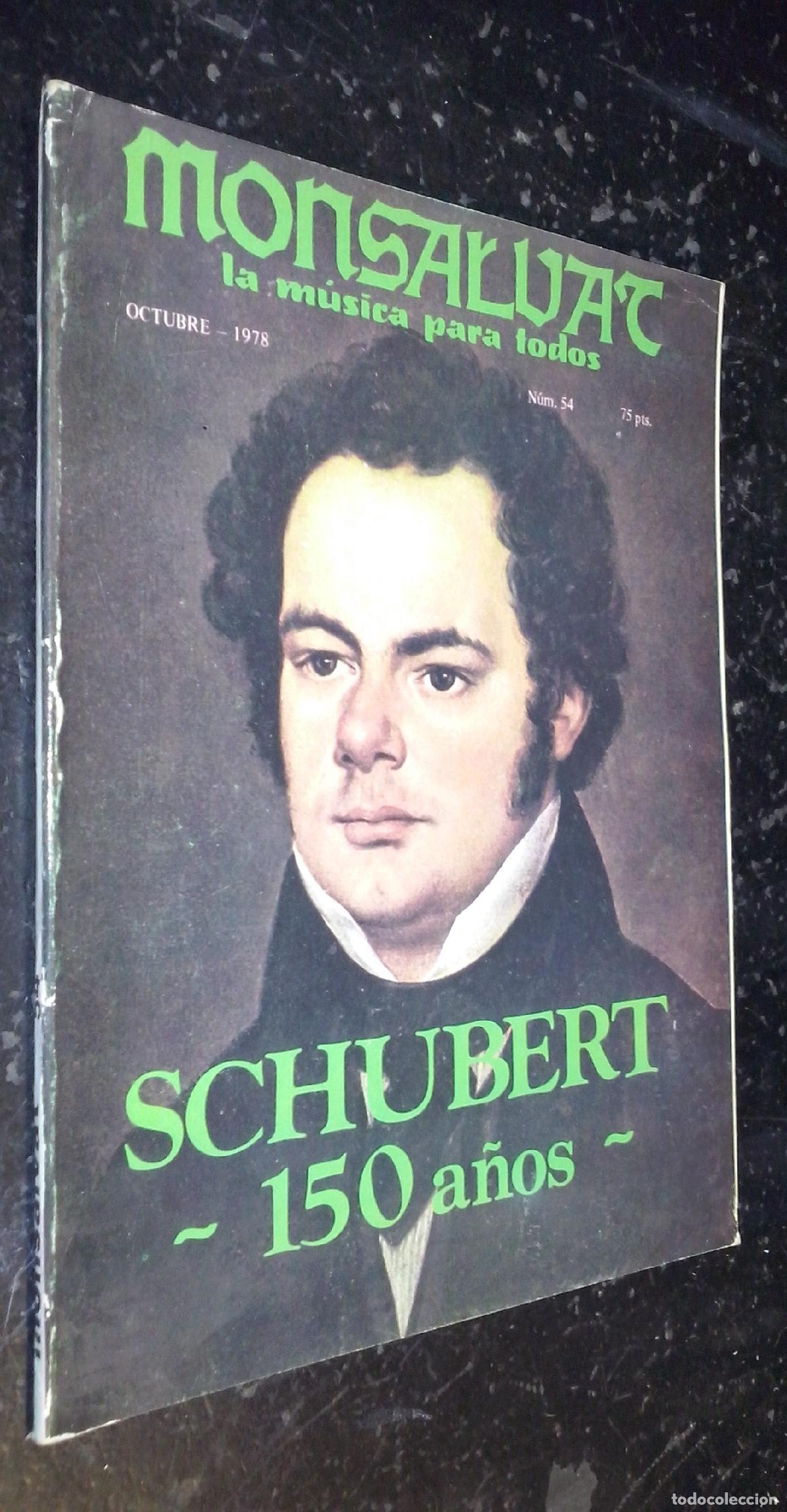 books: Monsalvat. La m&uacute;sica para todos. N&ordm; 54. Octubre 1978 - REVISTA: