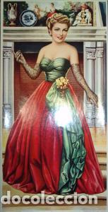 B&uuml;cher: TRAJE VERDE Y ROJO CON CHIMENEA DE FONDO 50x25 cms. - :