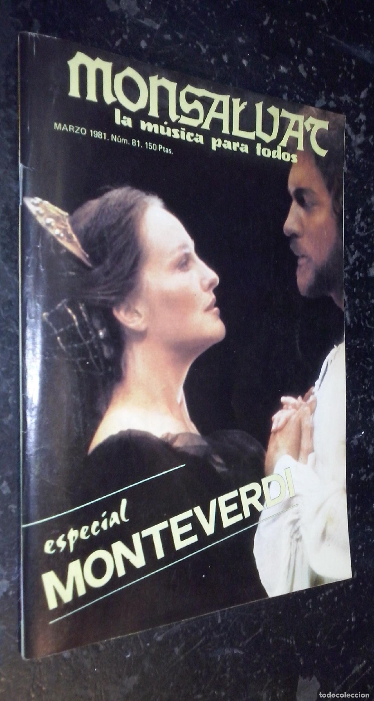 books: Monsalvat. La m&uacute;sica para todos. N&ordm; 81. Marzo 1981 - REVISTA: