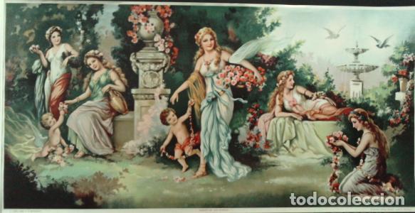 Libri di seconda mano: JARD&Iacute;N DE LAS NINFAS. NINFAS. 68x33 cms. - &Aacute;ngel Alem&aacute;n: