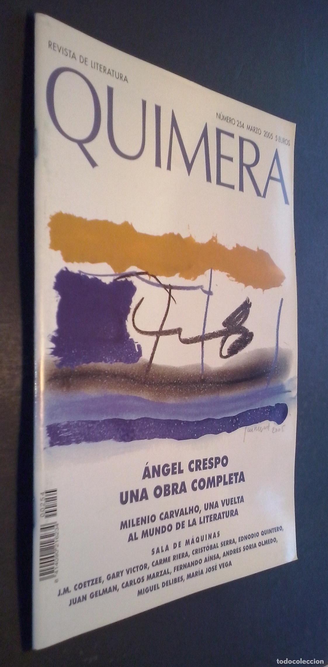 Libros: Quimera. Revista de literatura. N&ordm; 254 - REVISTA: